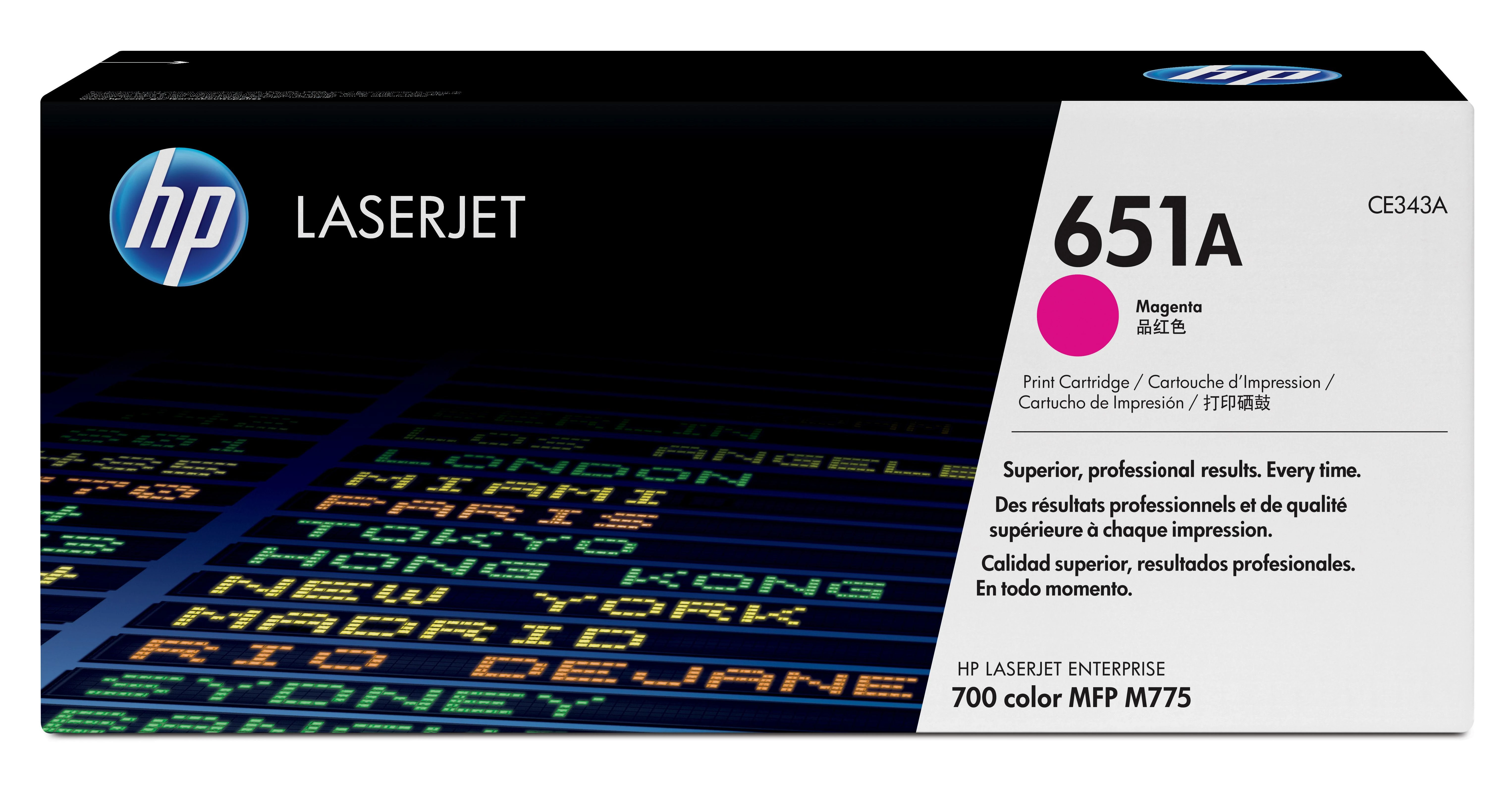 Hewlett Packard (HP) HP Toneris Magenta 651A, skirta Enterprise700 Color (16 000 puslapių)