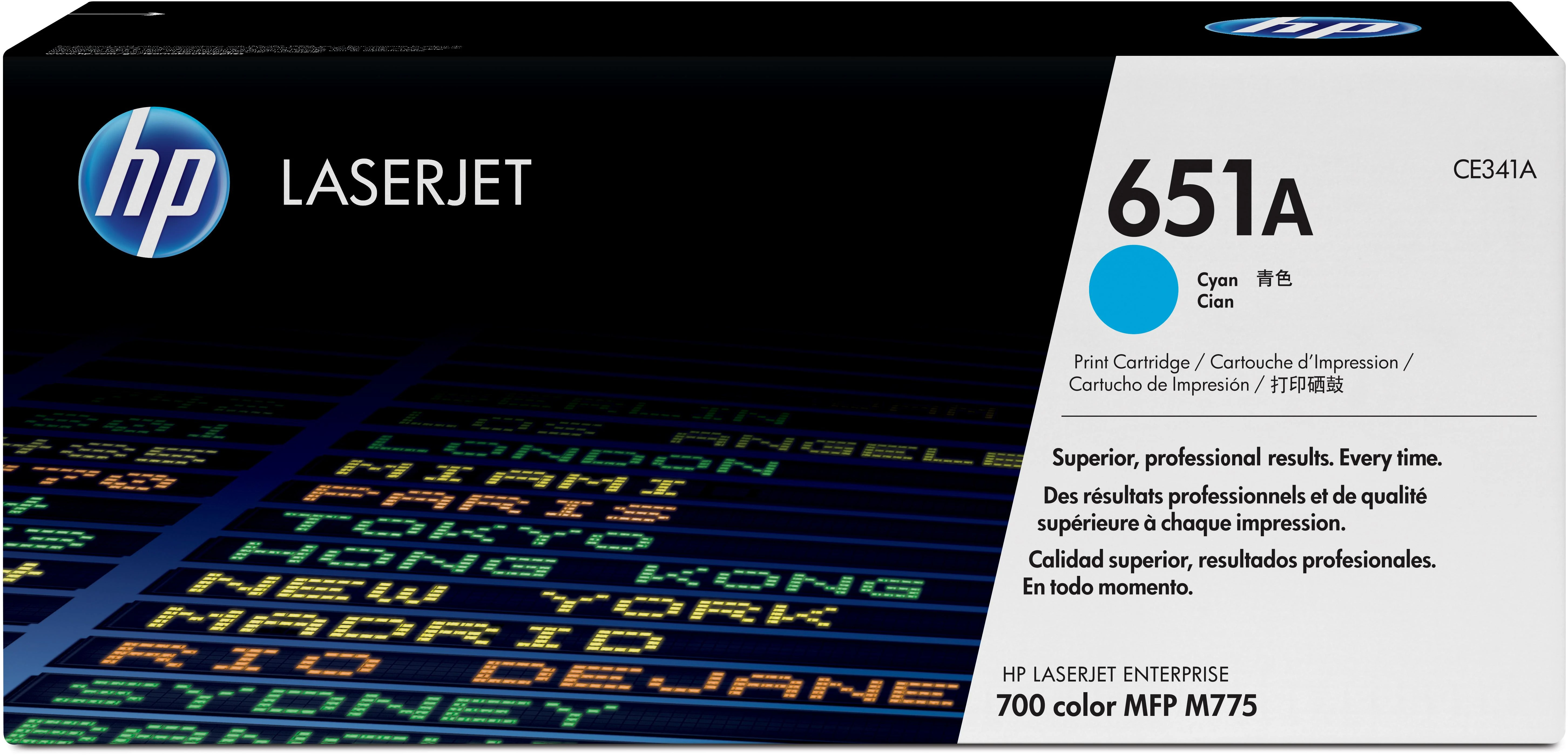 Hewlett Packard (HP) HP Toneris Cyan 651A, skirta Enterprise700 Color (16 000 puslapių)