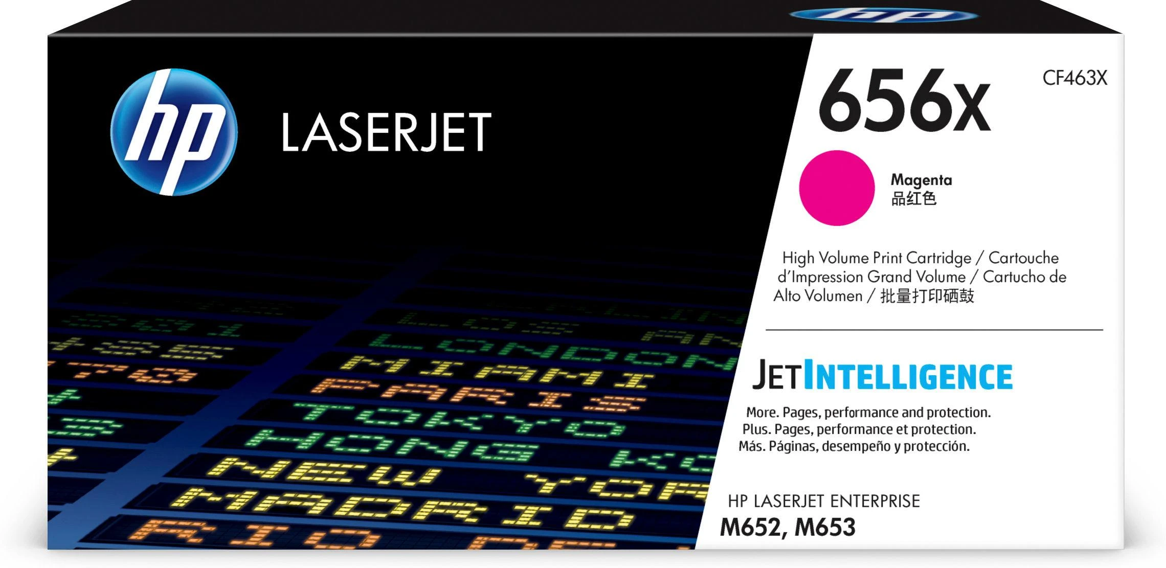 Hewlett Packard (HP) Tonerio Kasetė - HP 656X Didelės Talpos Magenta 9800-23700 Puslapių
