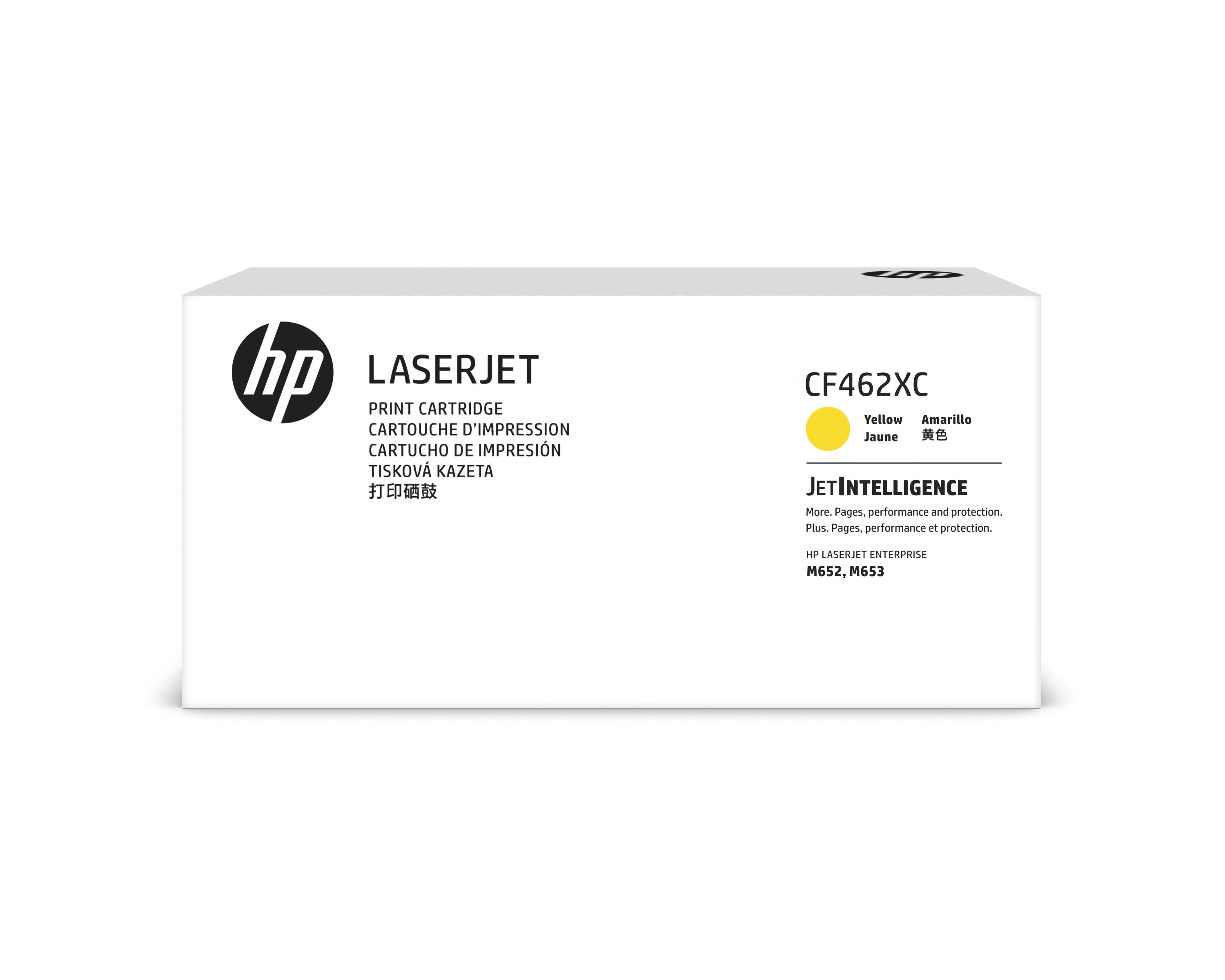 Hewlett Packard (HP) HP contract No.656X (CF462XC), geltona kasetė