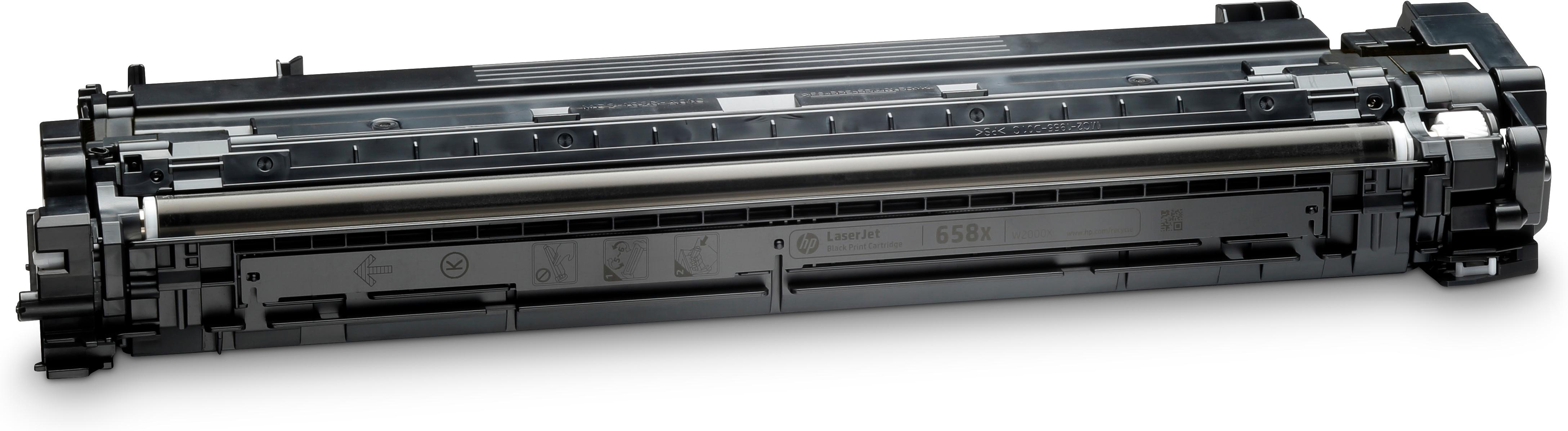 Hewlett Packard (HP) HP 658X (W2000X), juoda kasetė