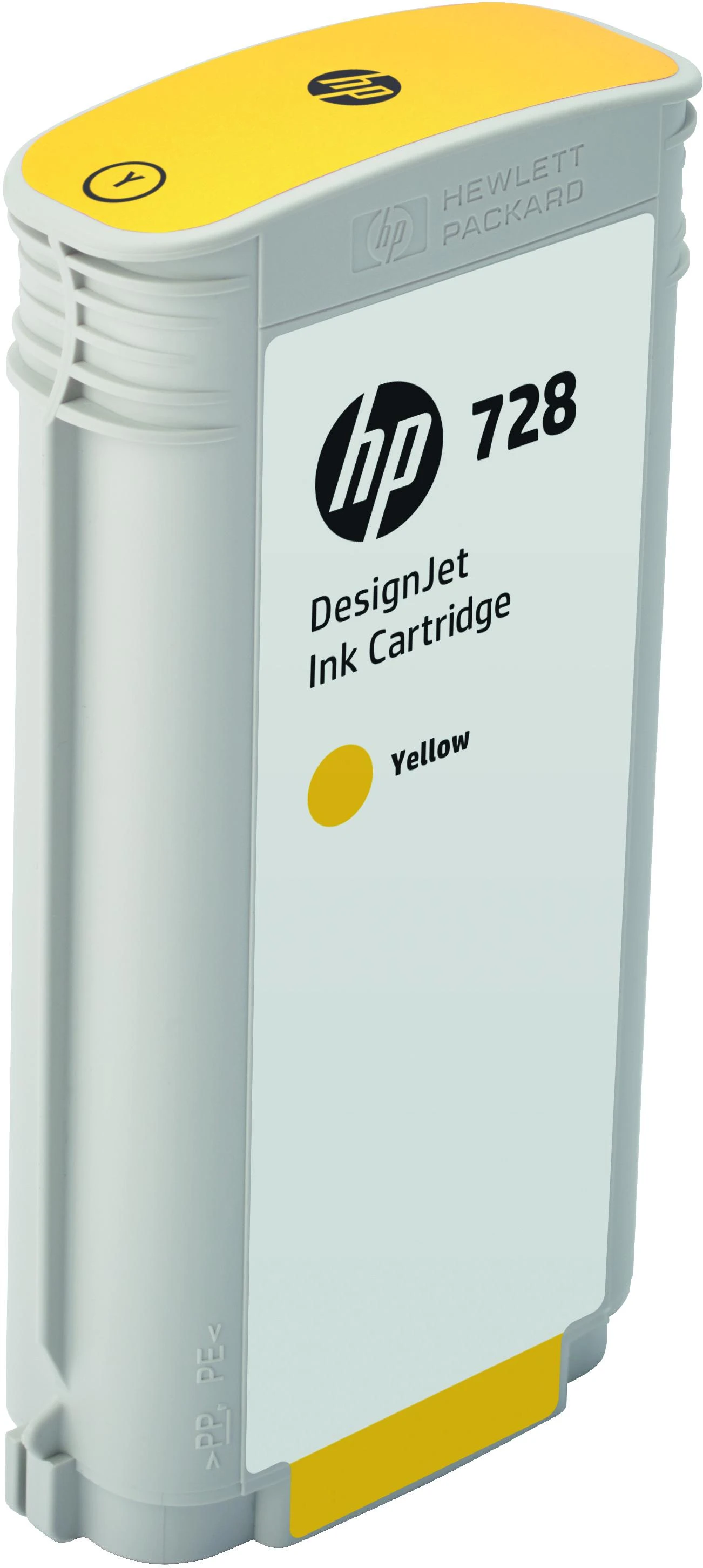 Hewlett Packard (HP) HP 728 130-ml Geltona Ink Cartridge