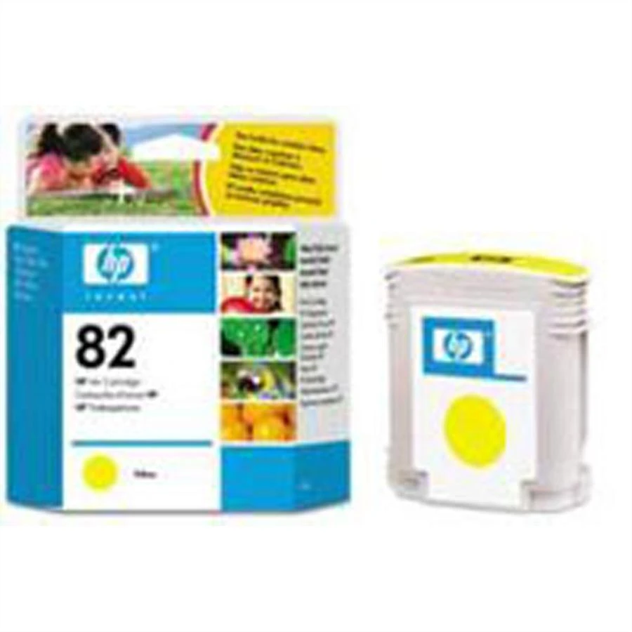 Hewlett Packard (HP) HP no.82 Ink Cart. Geltona (69ml)