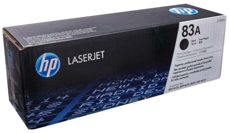 Hewlett Packard (HP) HP 83A Juodas Toneris Cartrige, 1500 pages, for Laserjet Pro M125nw, M127fn, M127fw