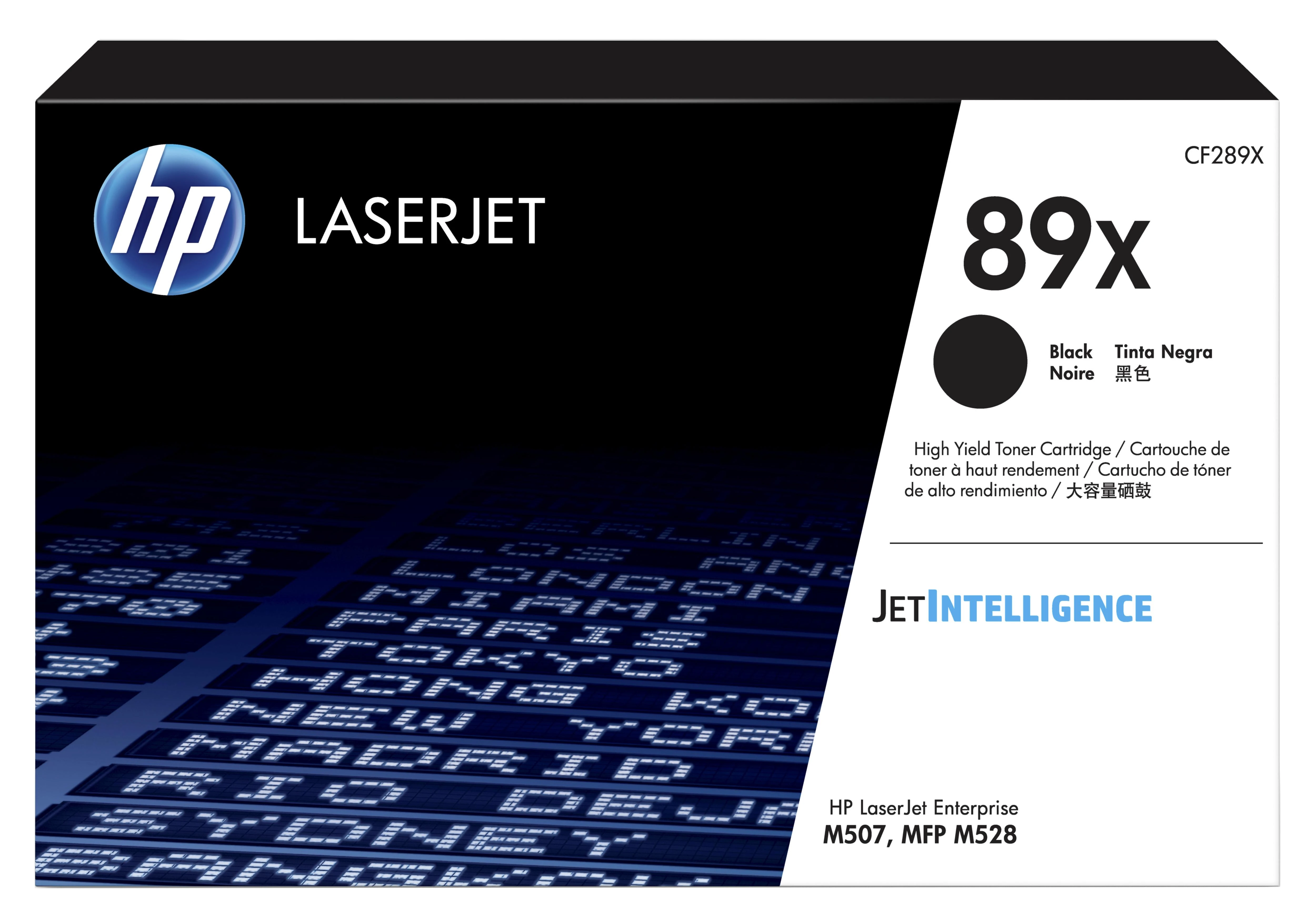 Hewlett Packard (HP) HP CF289X kasetė, juoda, didelės talpos