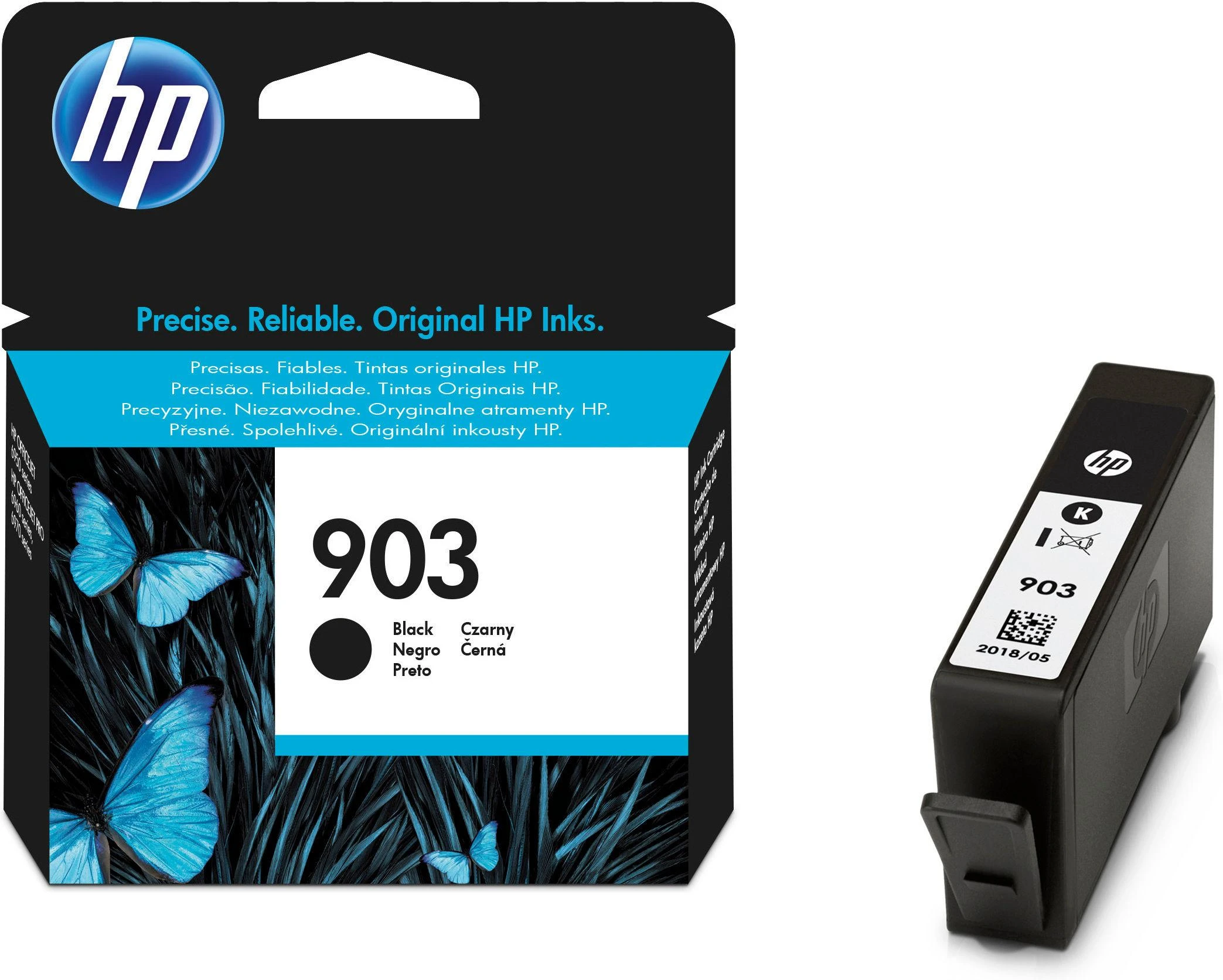 Hewlett Packard (HP) HP 903 (T6L99AE) Rašalinė kasetė, Juoda