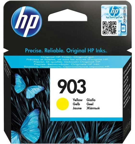 Hewlett Packard (HP) HP 903 (T6L95AE) Rašalinė kasetė, Geltona