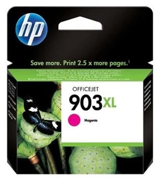 Hewlett Packard (HP) HP originalus rašalas / kasetė T6M07AE, HP 903XL, rausvai raudona, lizdinė pakuotė, 825s, 9,5 ml, didelės talpos, EOL