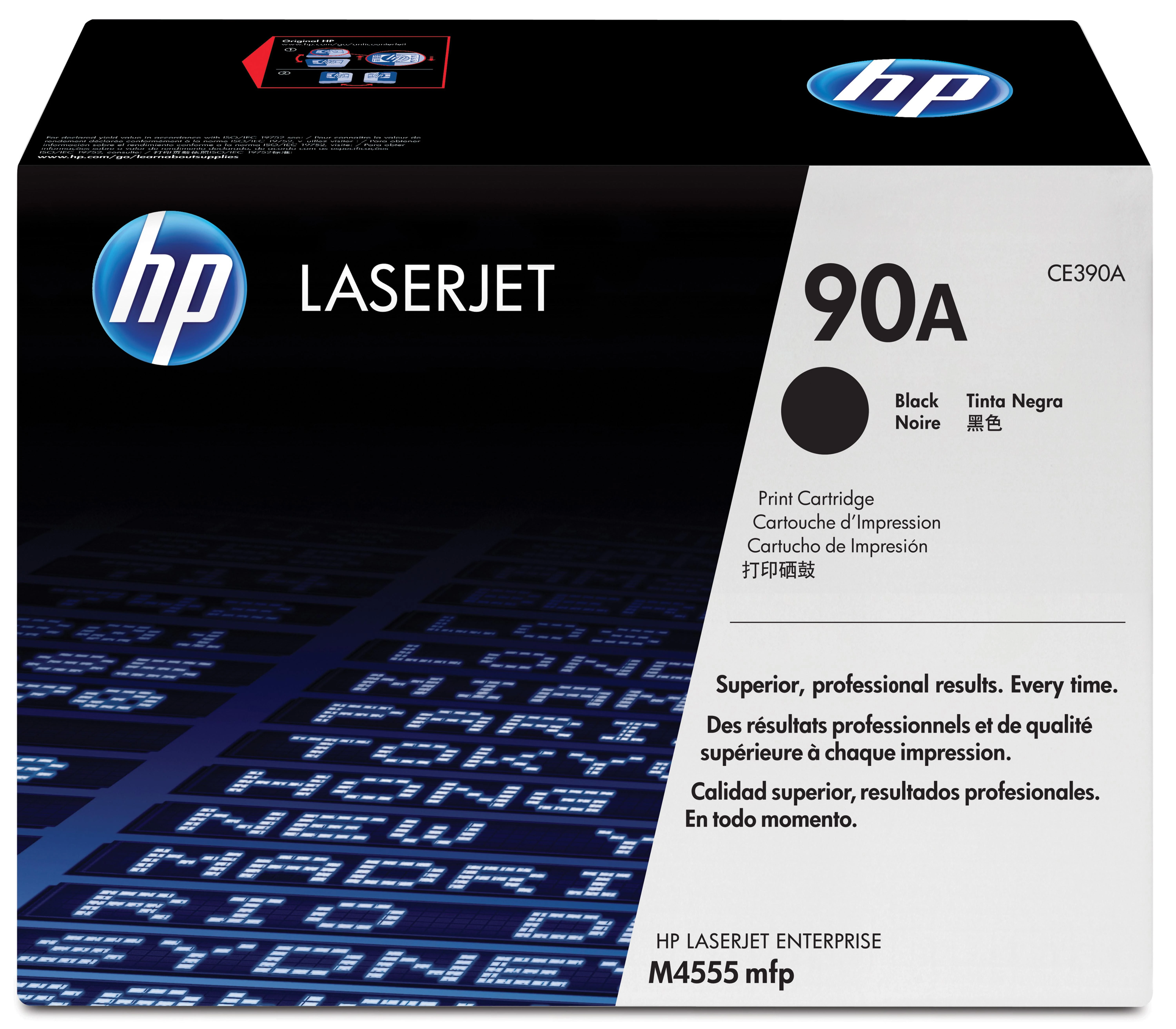Hewlett Packard (HP) HP Toneris Juodas 90A for LaserJet M4555 MFP series,M601,M602,M603 (10.000pages)