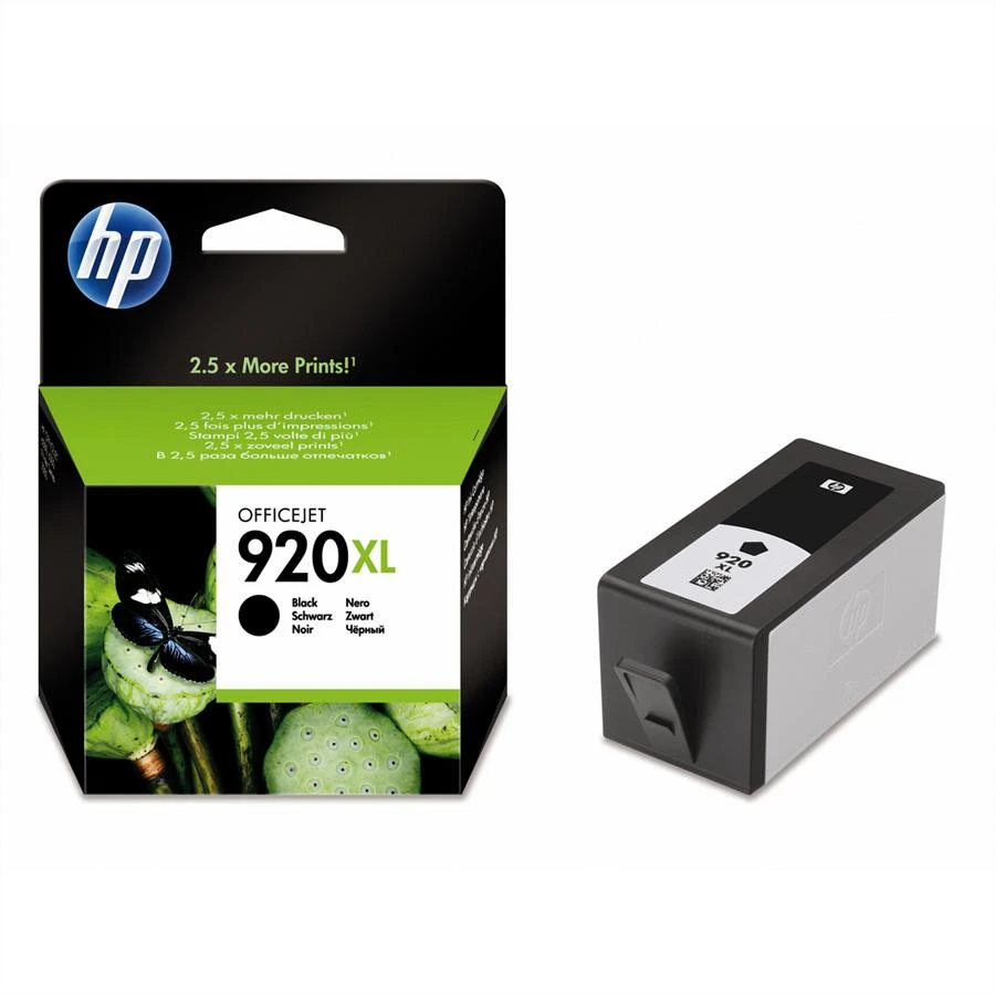Hewlett Packard (HP) HP 920XL ink juodas (DE) (EN) (FR) Officejet 6000 6500 (DE) (EN) (FR)