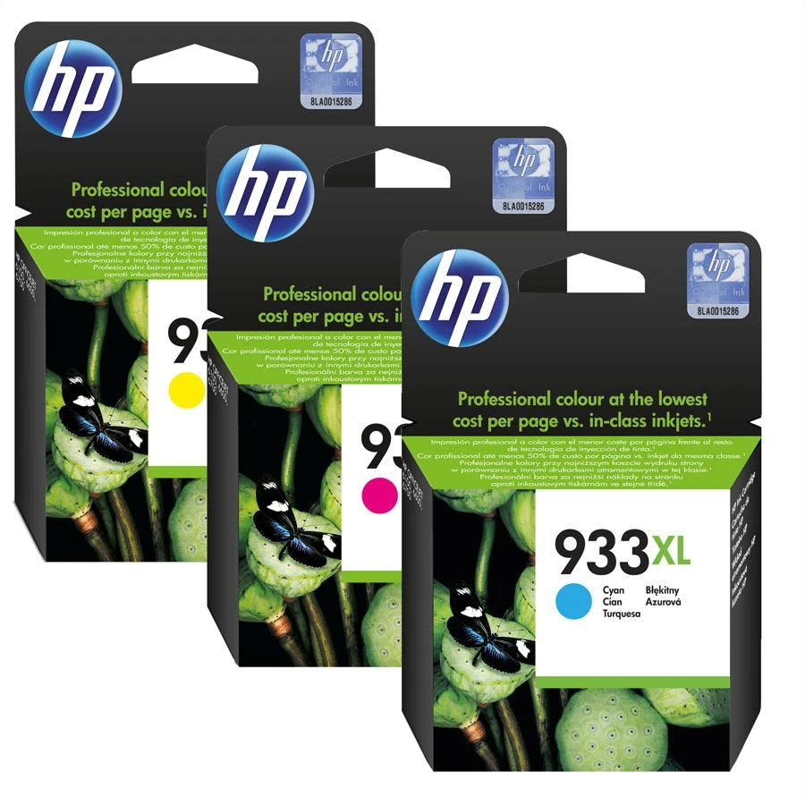 Hewlett Packard (HP) HP 933XL rausvai raudona rašalo kasetė Officejet 6700 Premium e-All-in-One Spausdintuvas - H711n