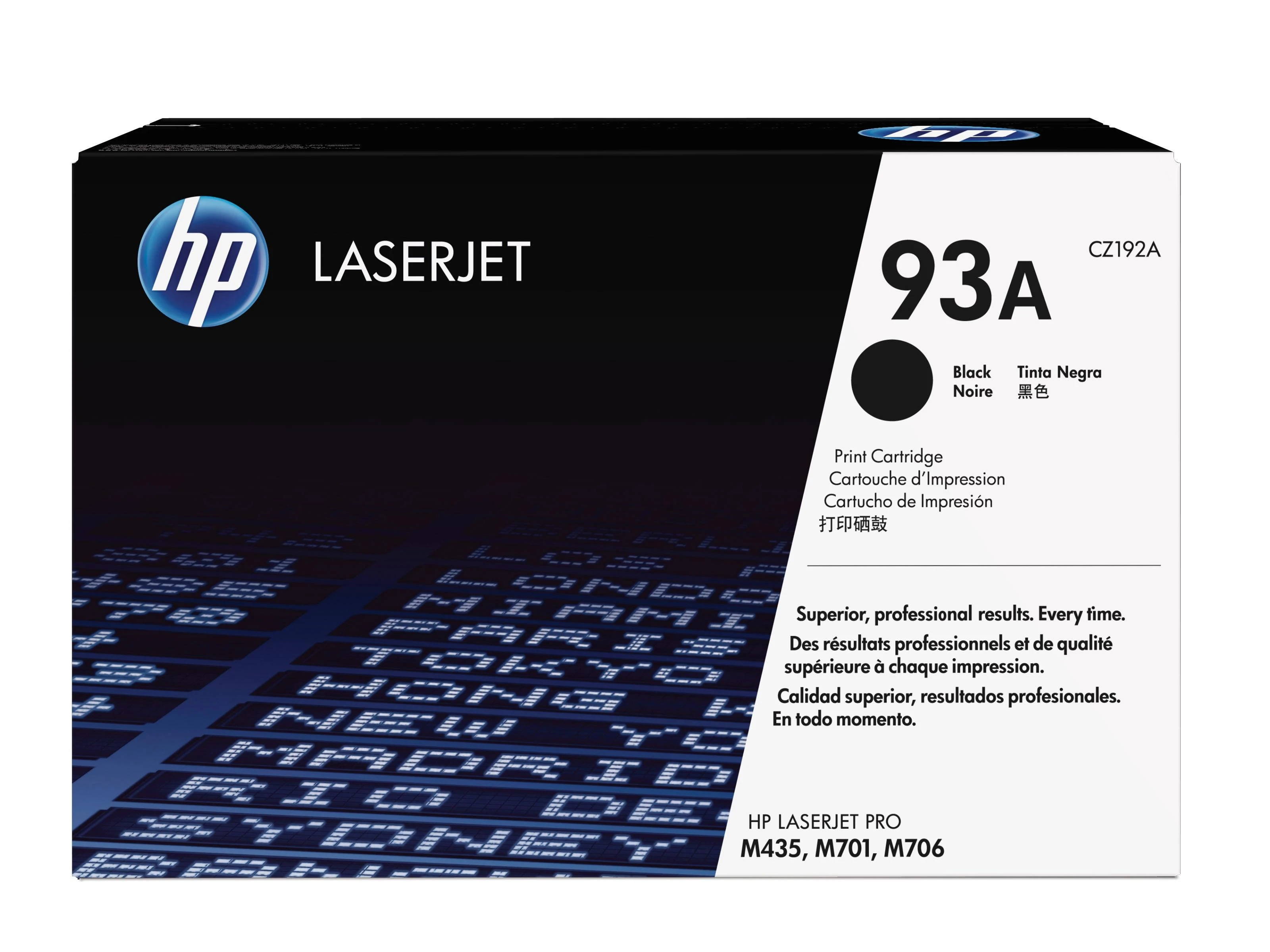 Hewlett Packard (HP) HP 93A Juodas Original LaserJet Toneris Cartridge (12.000 pages)