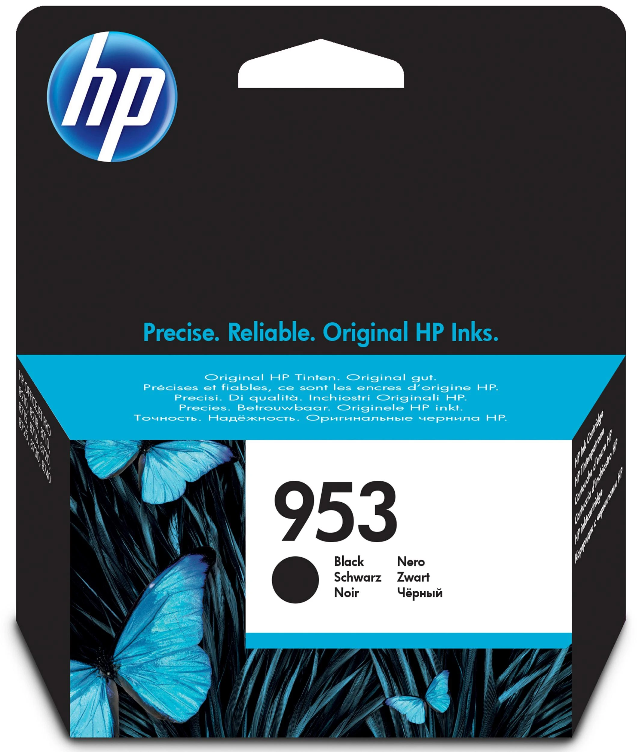 Hewlett Packard (HP) HP 953 rašalo kasetė Juodas 1000 puslapių
