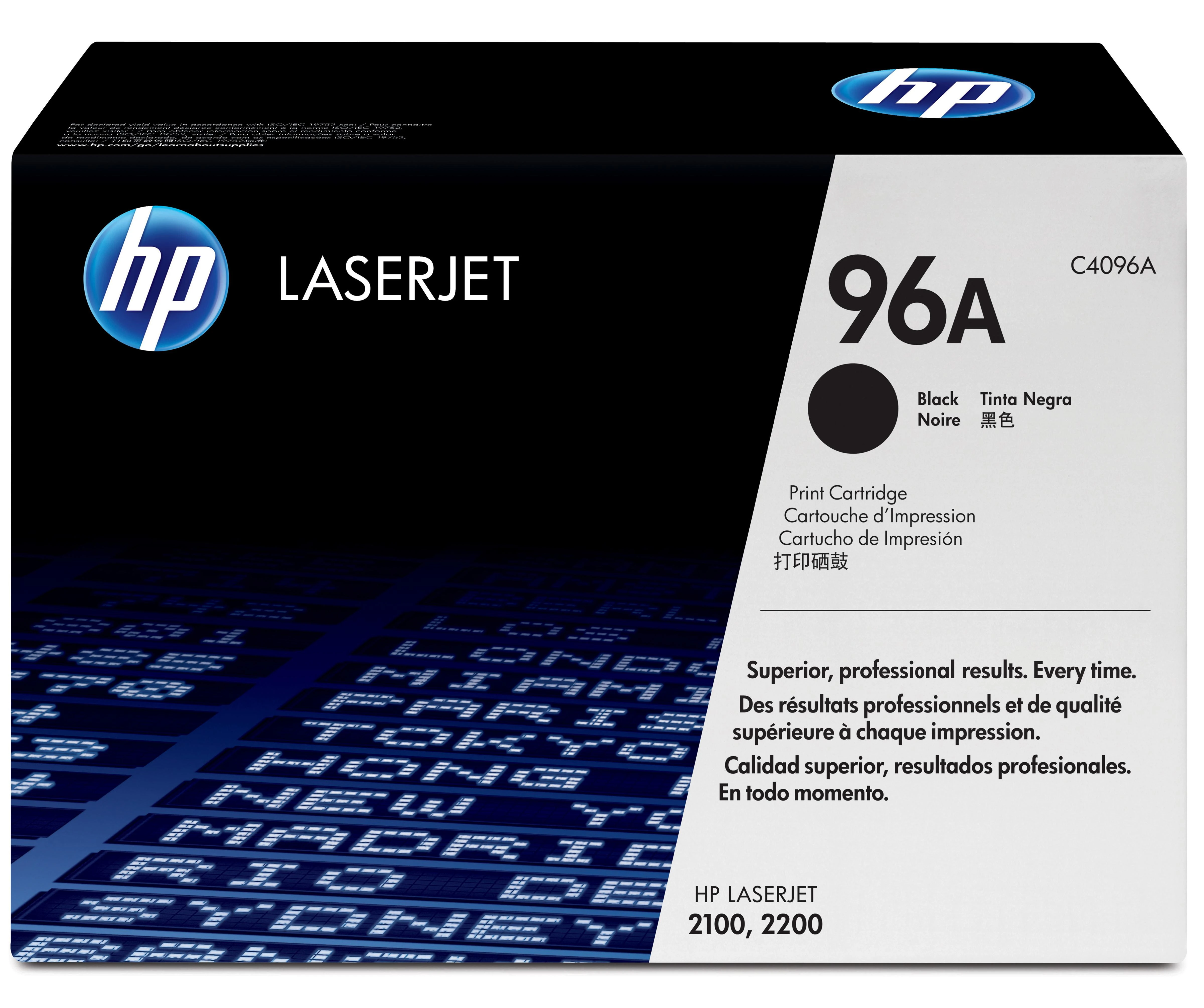 Hewlett Packard (HP) HP No.96A (C4096A), juoda kasetė