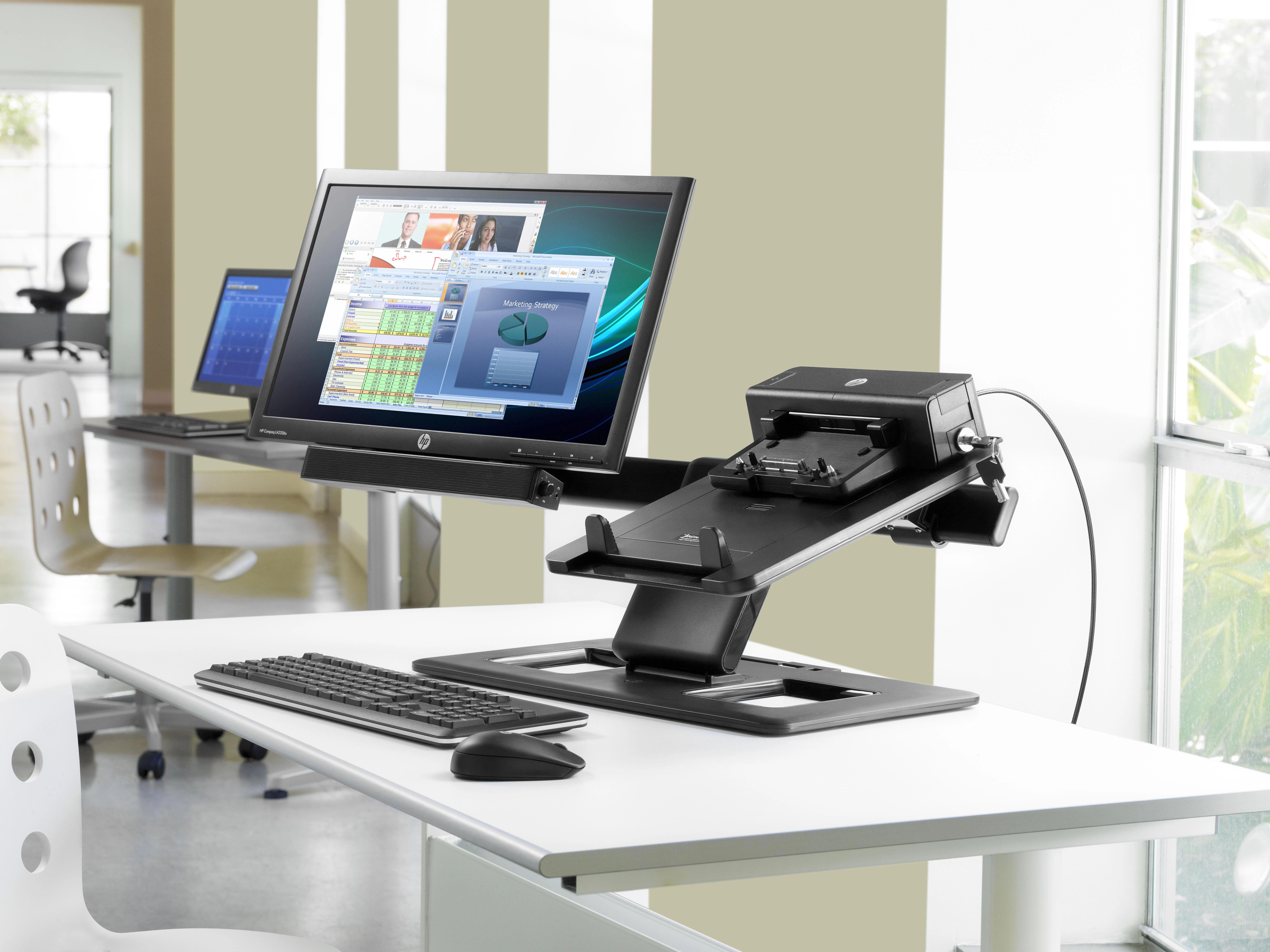 Hewlett Packard (HP) HP prijungimo stoties kabelio užraktas