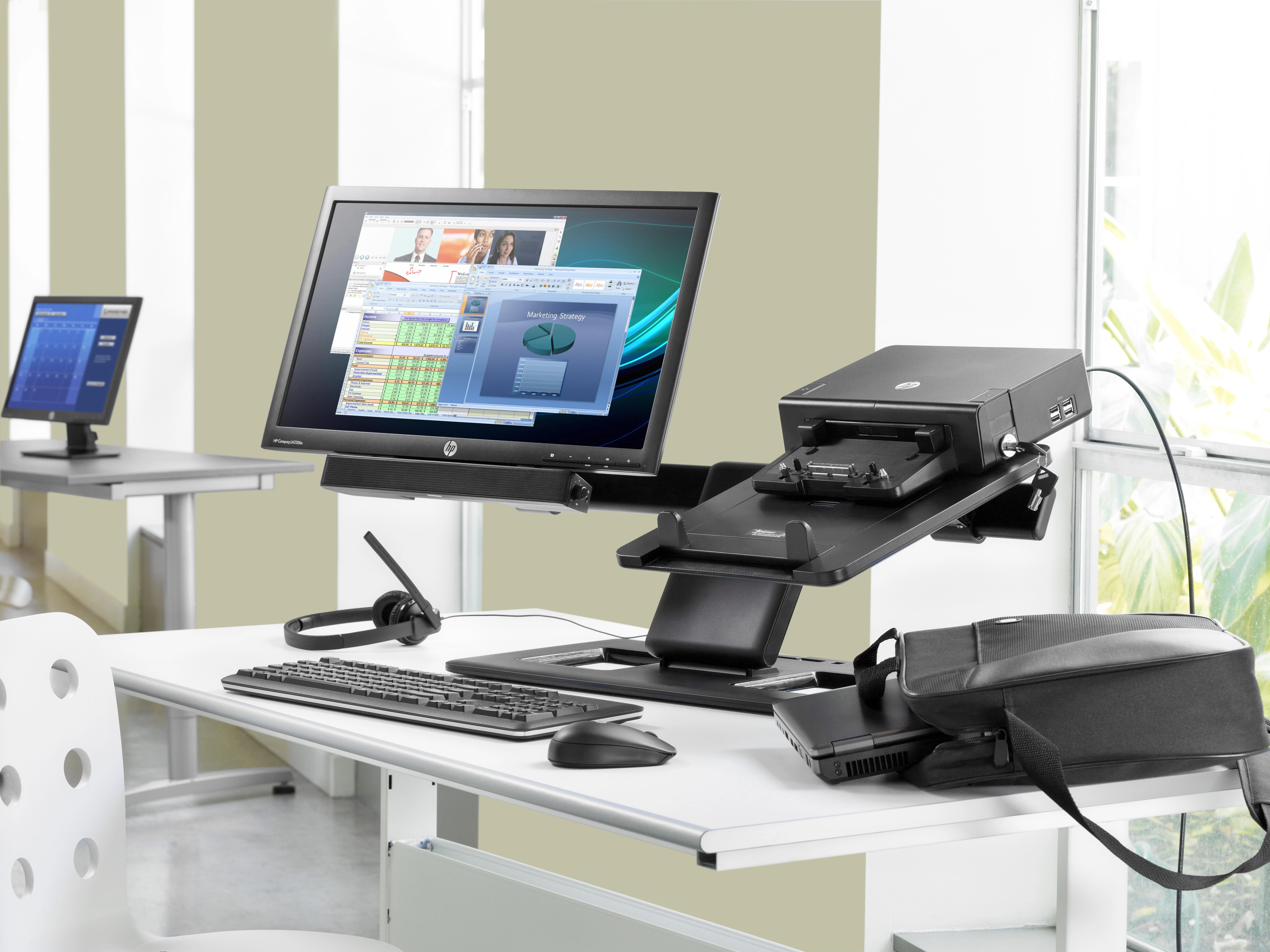 Hewlett Packard (HP) HP prijungimo stoties kabelio užraktas
