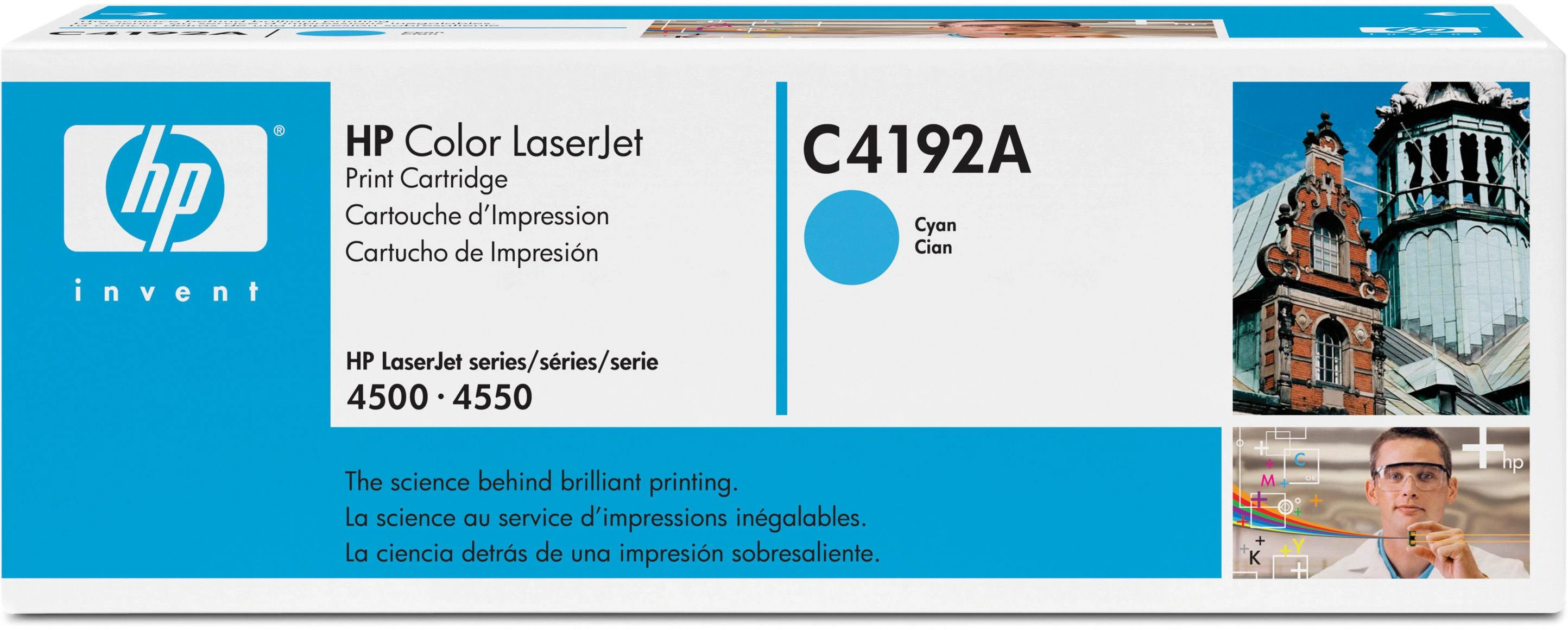 Hewlett Packard (HP) HP Cartridge C4192A Cyan EOL