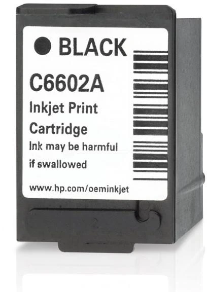 Hewlett Packard (HP) HP originalus rašalas / kasetė C6602A, juodas, 18ml