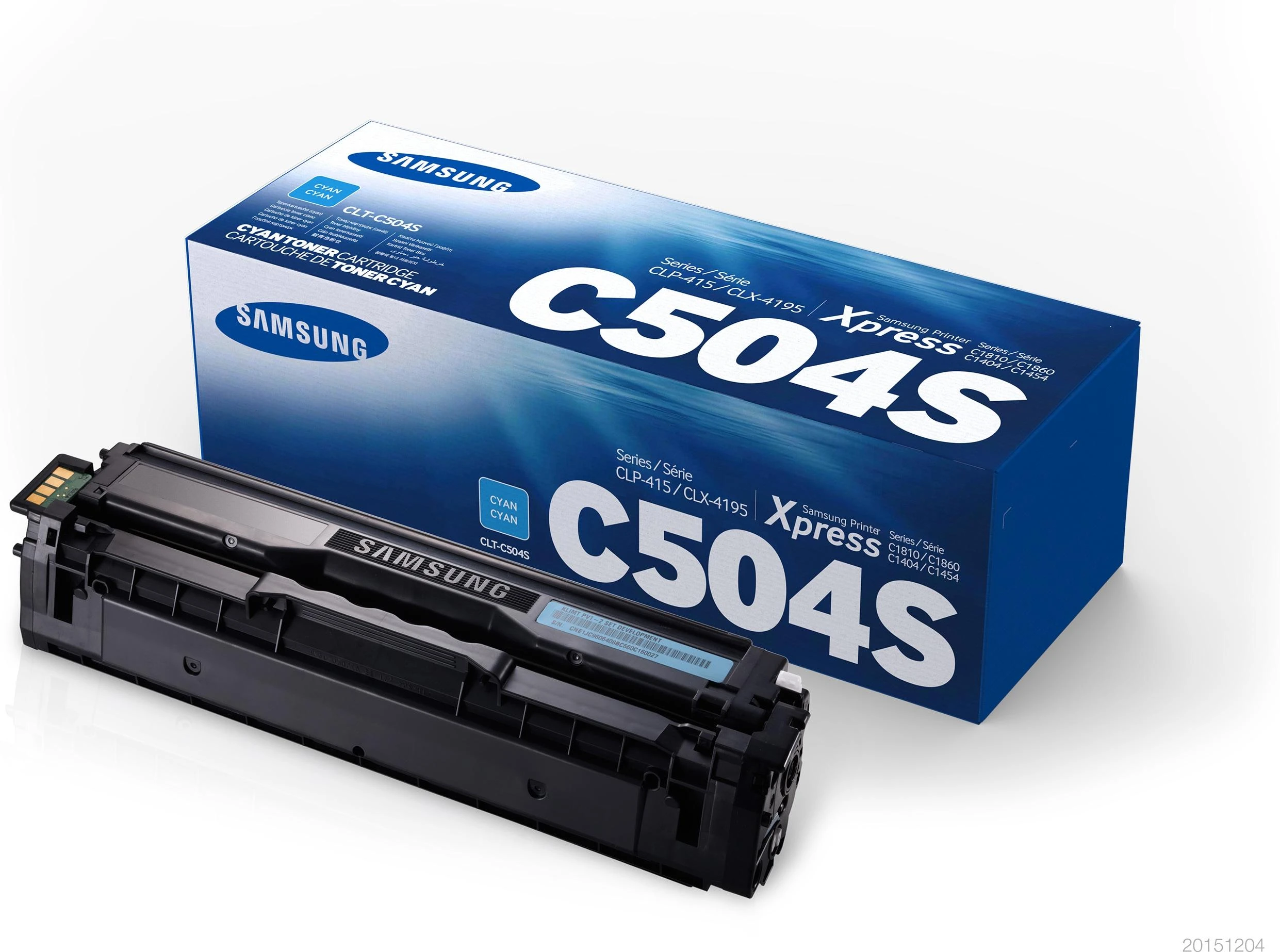 Hewlett Packard (HP) Toneris HP Samsung CLT-C504S Cyan| 1800 psl | CLP-415 CLX-4195