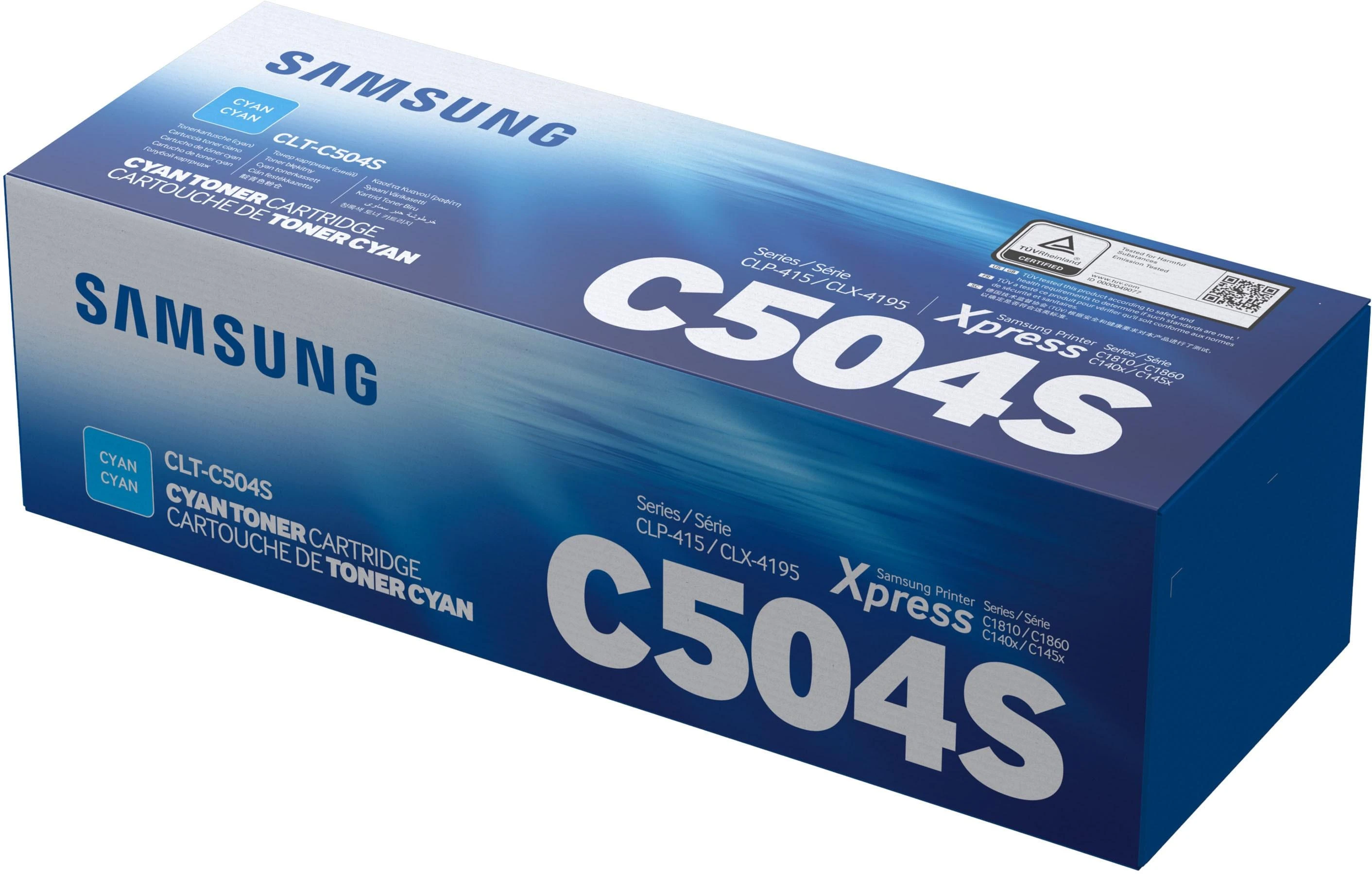 Hewlett Packard (HP) Toneris HP Samsung CLT-C504S Cyan| 1800 psl | CLP-415 CLX-4195