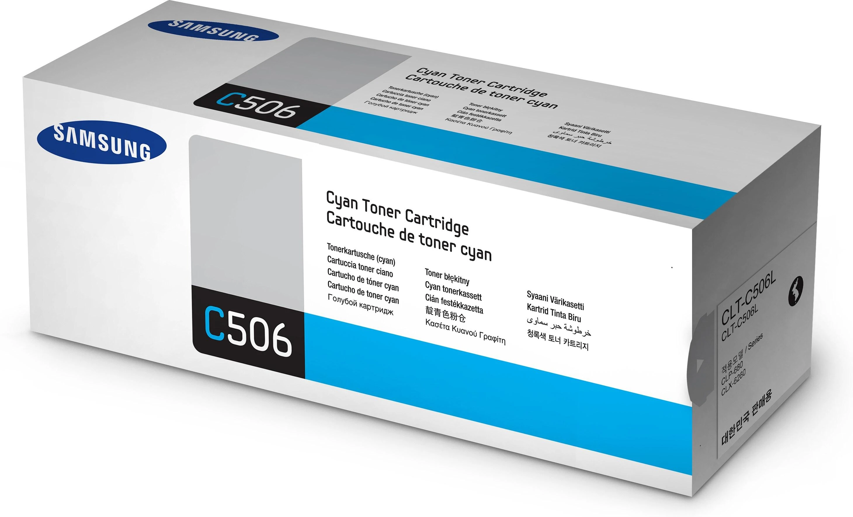 Hewlett Packard (HP) Toneris HP Samsung CLT-C506L H-Yield Cyan| 3500 psl. | CLP-680ND / CLX-6260