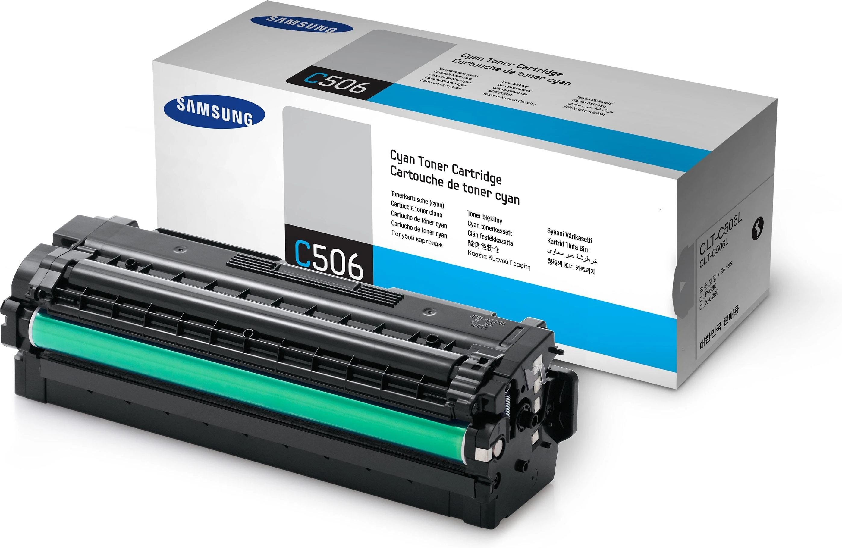Hewlett Packard (HP) Toneris HP Samsung CLT-C506L H-Yield Cyan| 3500 psl. | CLP-680ND / CLX-6260
