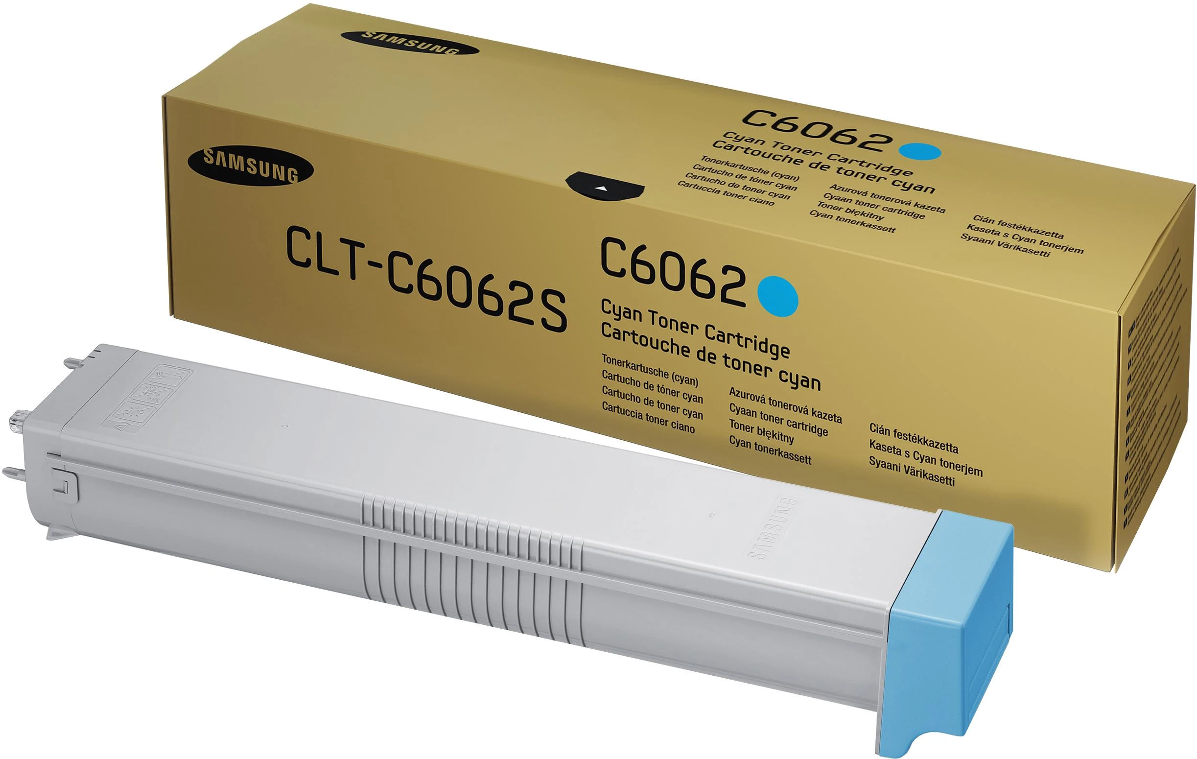 Hewlett Packard (HP) Carruzzo Samsung CLT-C6062S žydra tonerio kasetė
