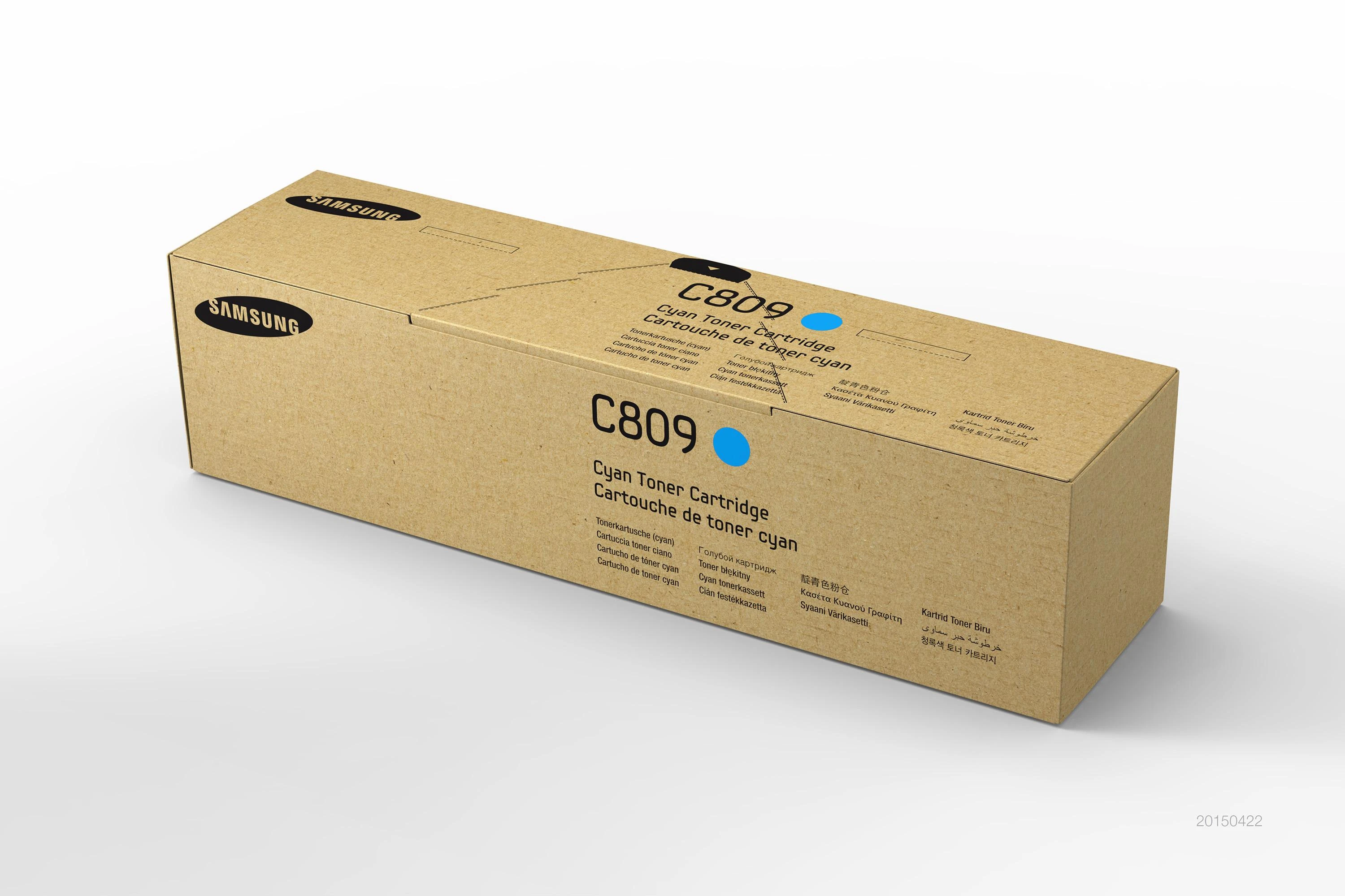 Hewlett Packard (HP) „Samsung CLT-C809S“ žalsvai mėlynos spalvos dažų kasetė