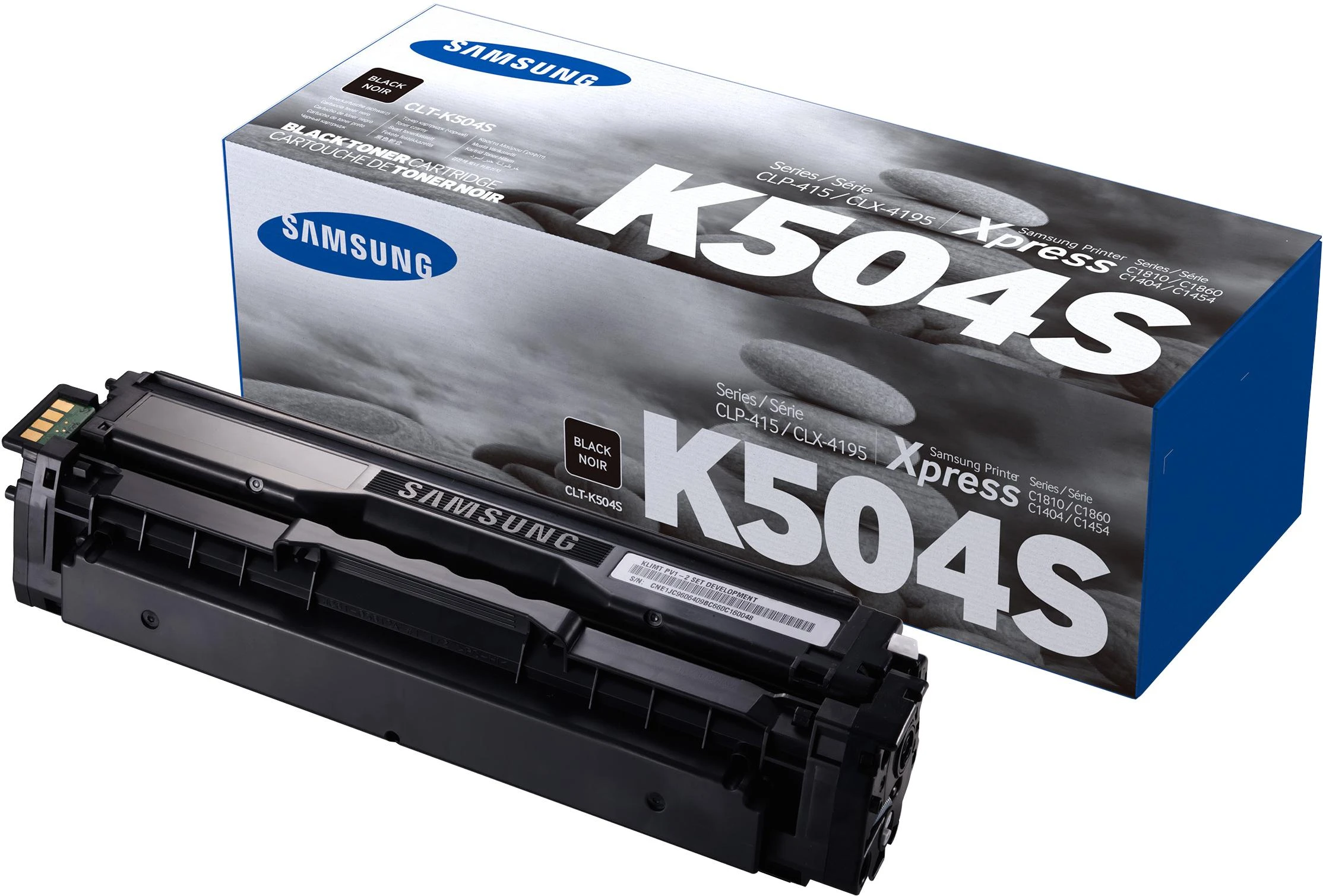 Hewlett Packard (HP) Toneris HP Samsung CLT-K504S Juodas| 2 500 pgs | CLP-415 CLX-4195