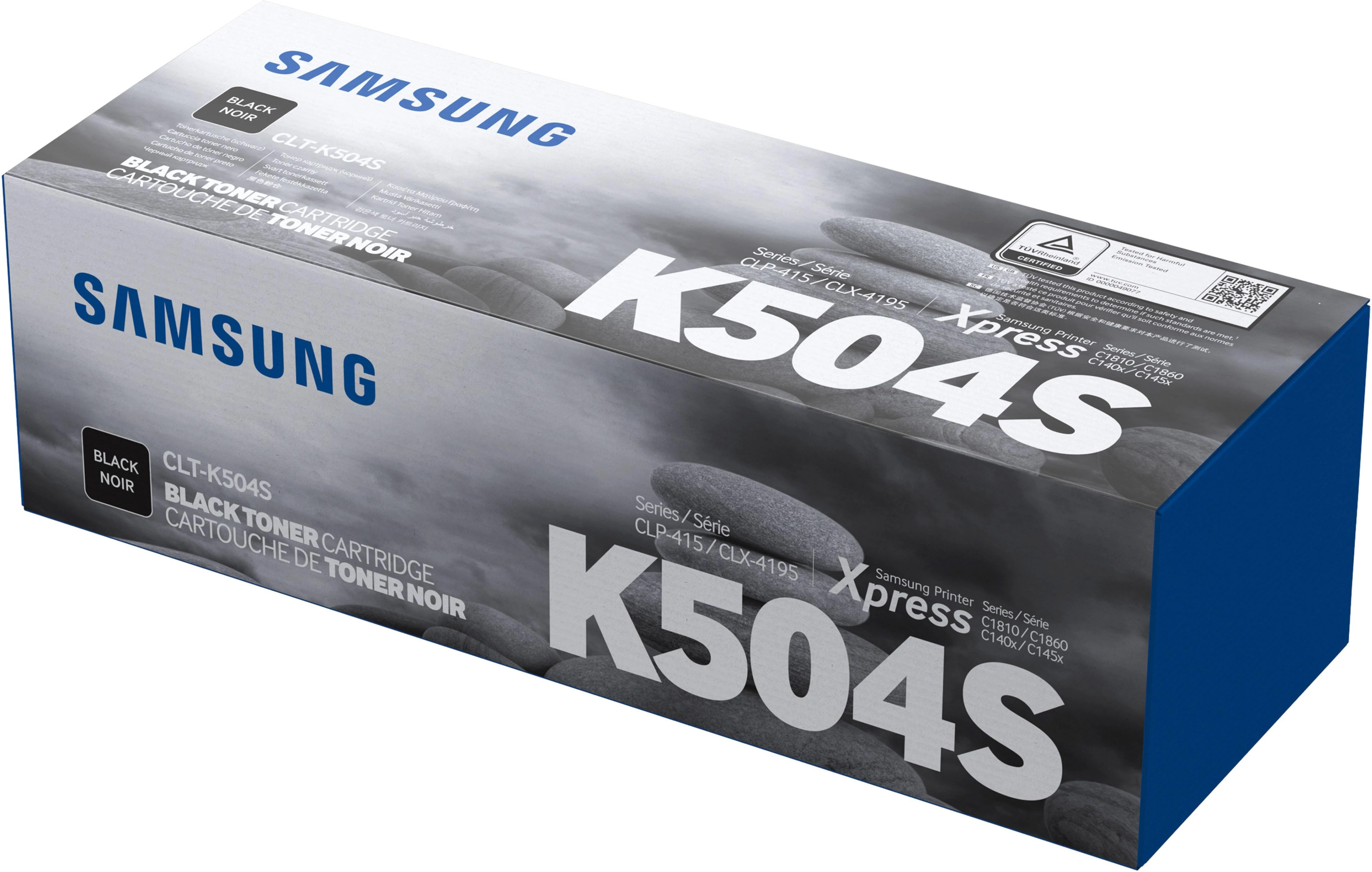 Hewlett Packard (HP) Toneris HP Samsung CLT-K504S Juodas| 2 500 pgs | CLP-415 CLX-4195