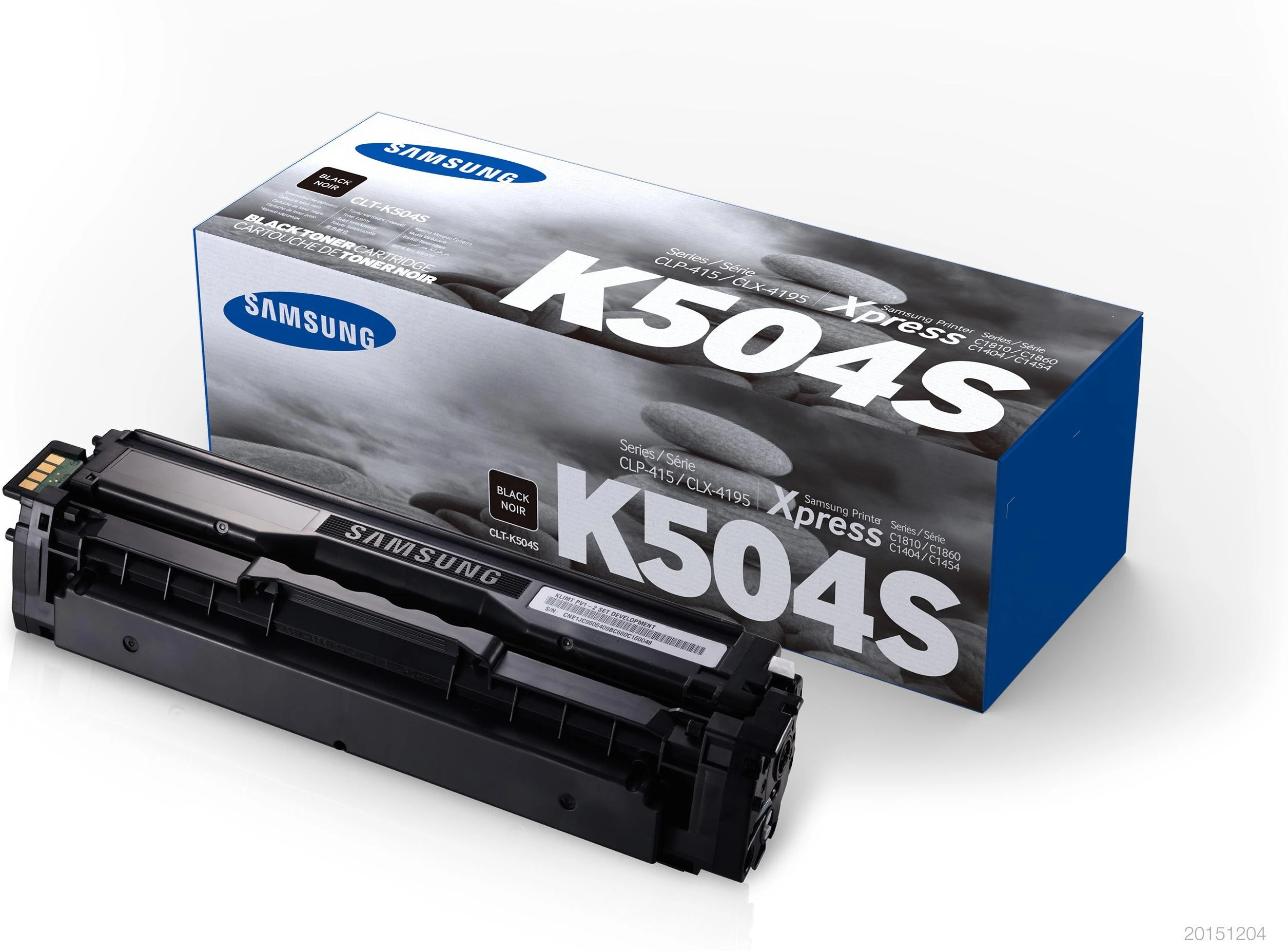 Hewlett Packard (HP) Toneris HP Samsung CLT-K504S Juodas| 2 500 pgs | CLP-415 CLX-4195