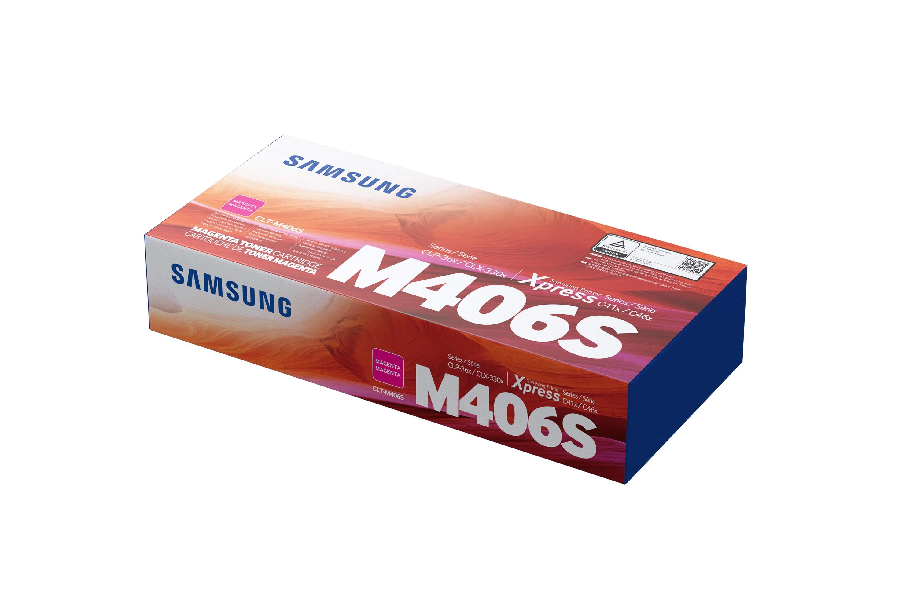 Hewlett Packard (HP) Toneris HP Samsung CLT-M406S Magenta| 1000 psl | CLP-360/CLP-365 CLX-3300/CLX-3