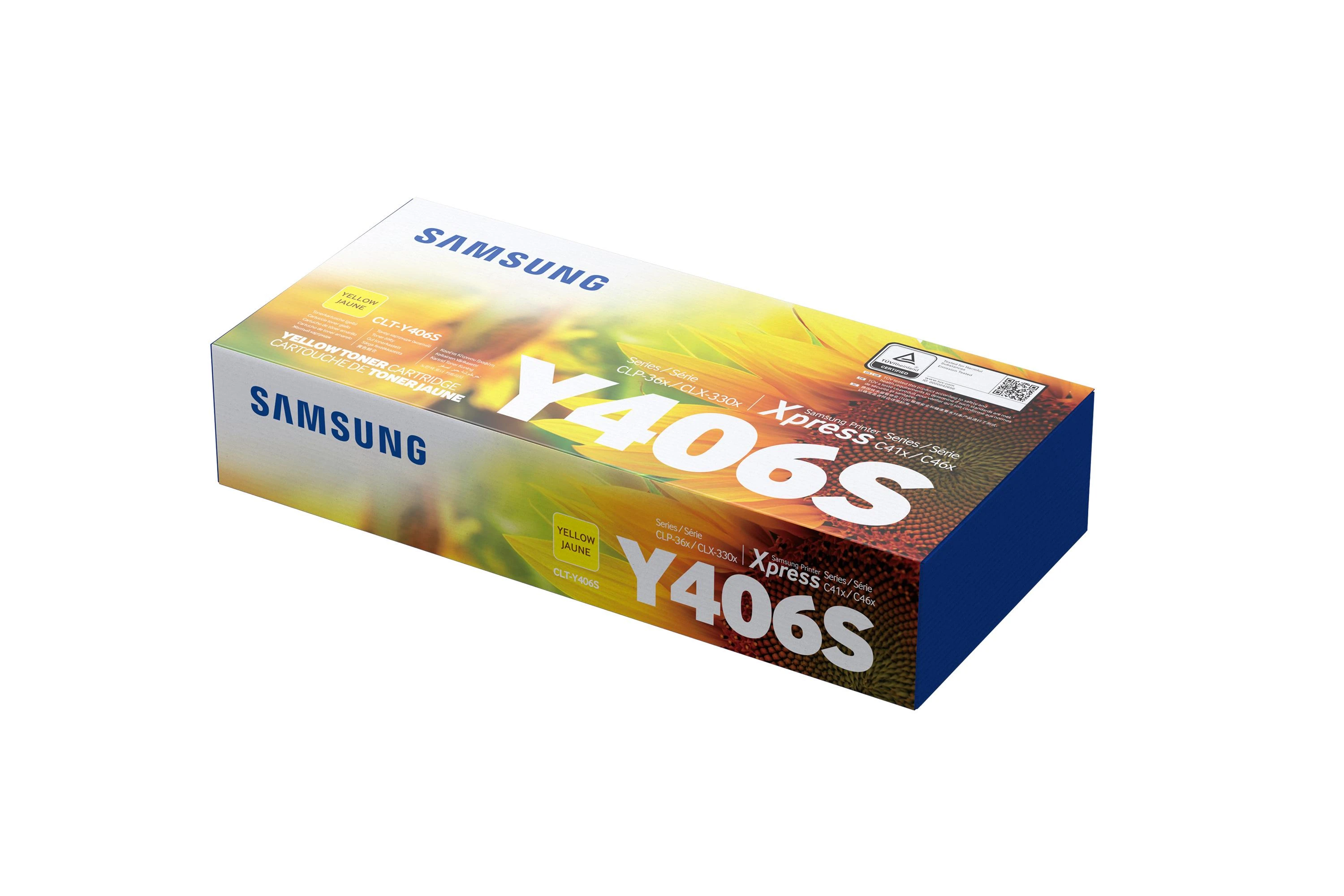 Hewlett Packard (HP) Toneris HP Samsung CLT-Y406S Geltona | 1000 psl | CLP-360/CLP-365 CLX-3300/CLX-3