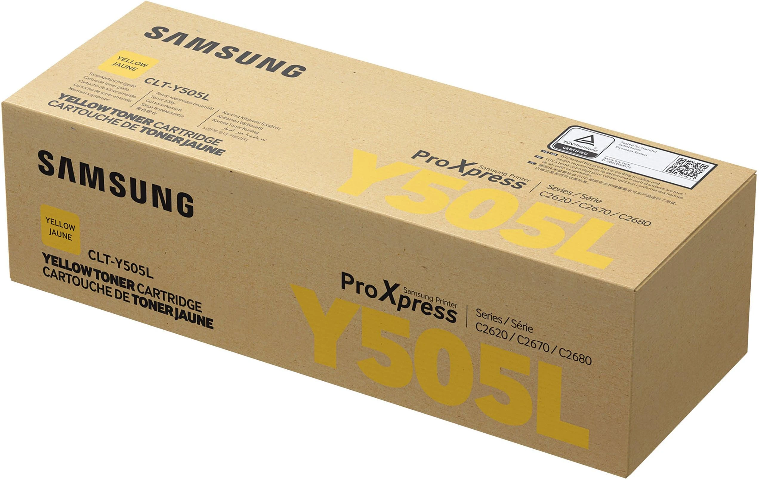 Hewlett Packard (HP) Toneris HP Samsung CLT-Y505L H-Yield Geltona | 3 500 psl. | SL-C2620DW / C2670FW