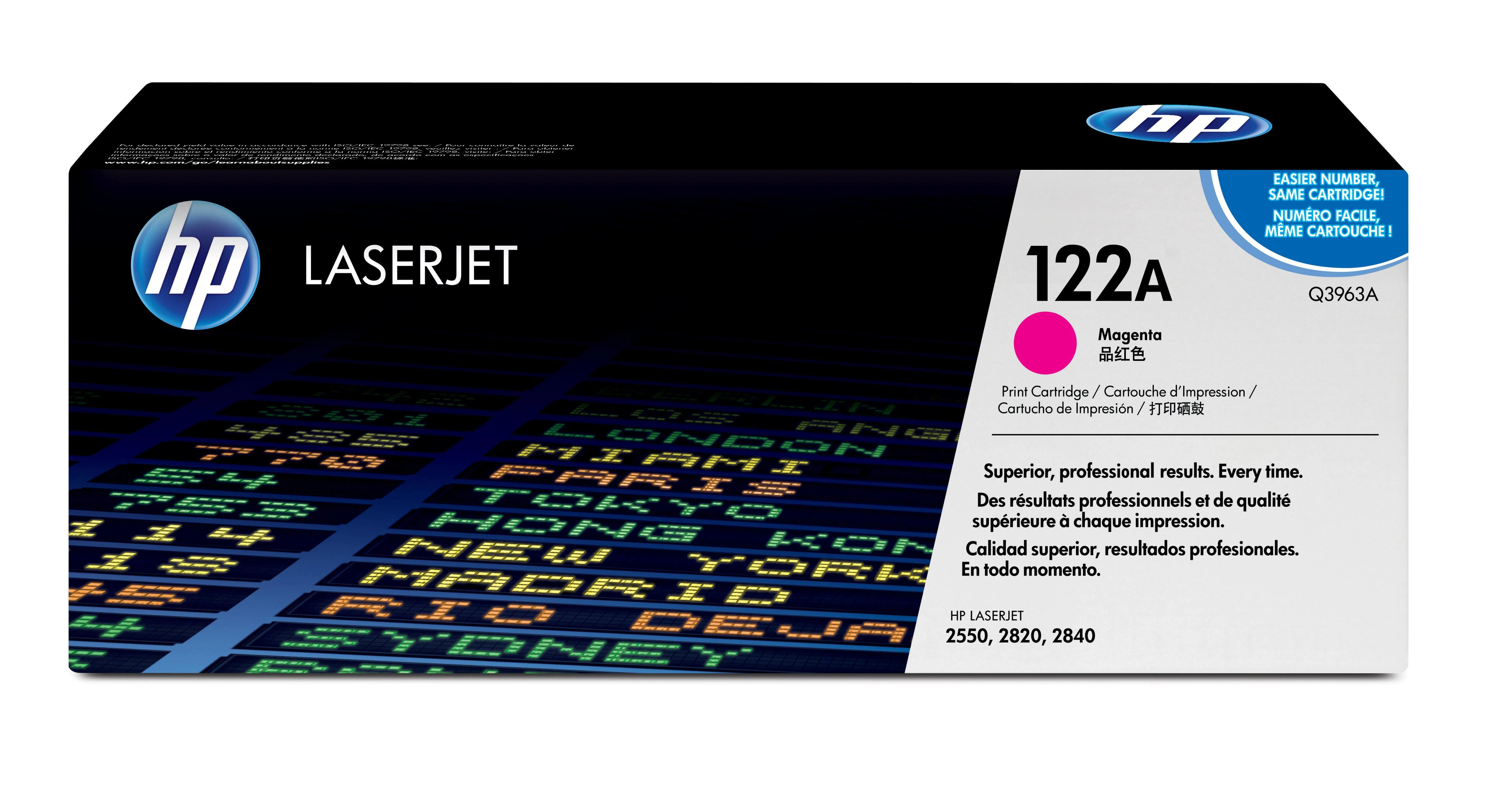 Hewlett Packard (HP) HP Color LaserJet 25502820/2840 Toneris Magenta (4 000 puslapių)