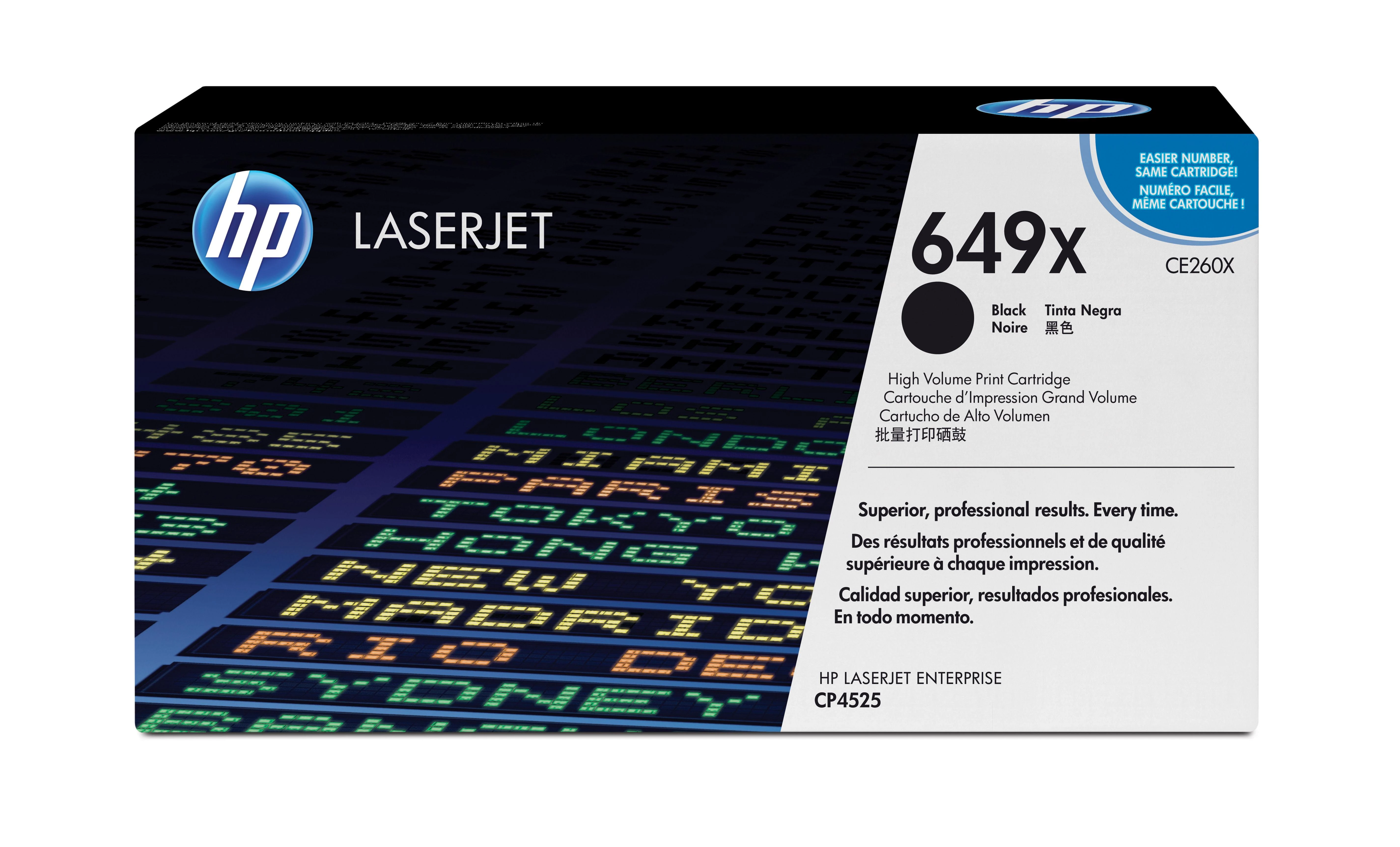 Hewlett Packard (HP) HP Color Laserjet CP4525 series Toneris Juodas (17.000 pages)