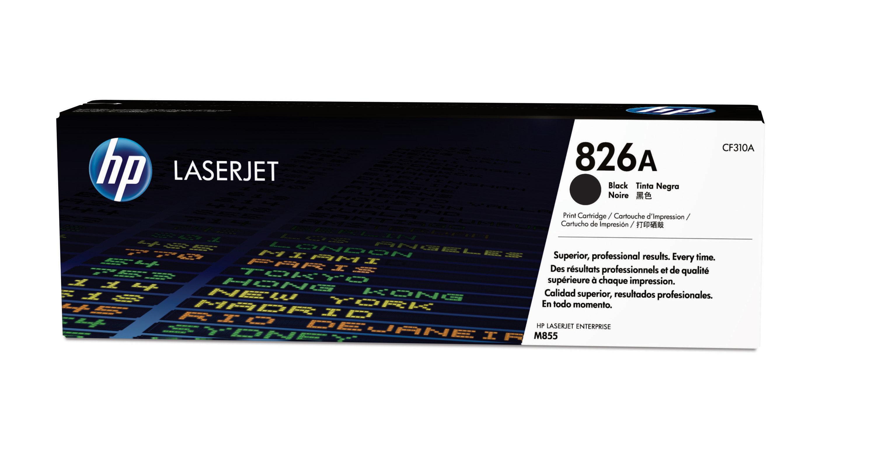 Hewlett Packard (HP) HP 826A for CLJ Enterprise M855 series Toneris Juodas (29.000 pages)
