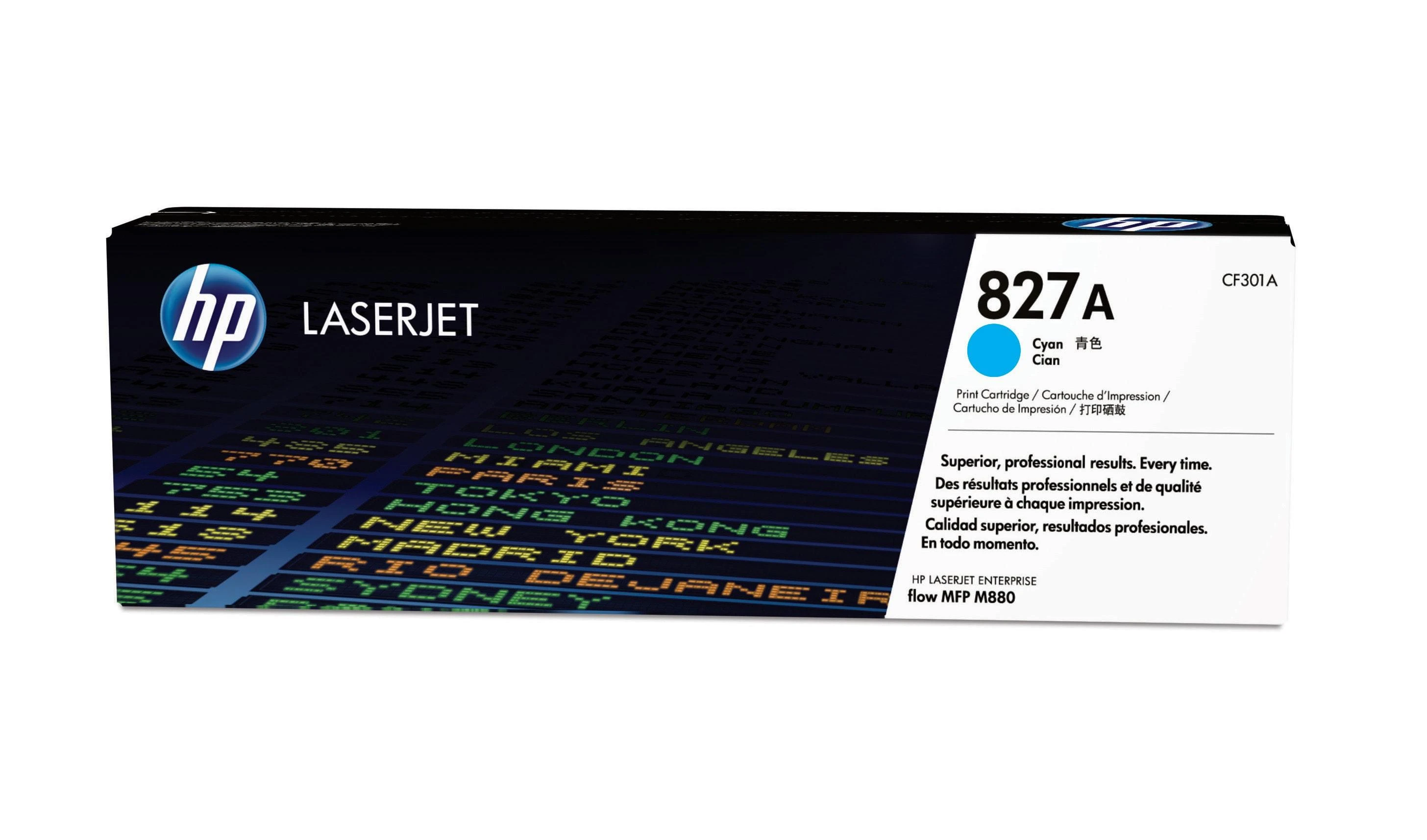 „Hewlett Packard“ (HP) HP no.827A „Cyan LaserJet“ dažų kasetė (32 000 puslapių)