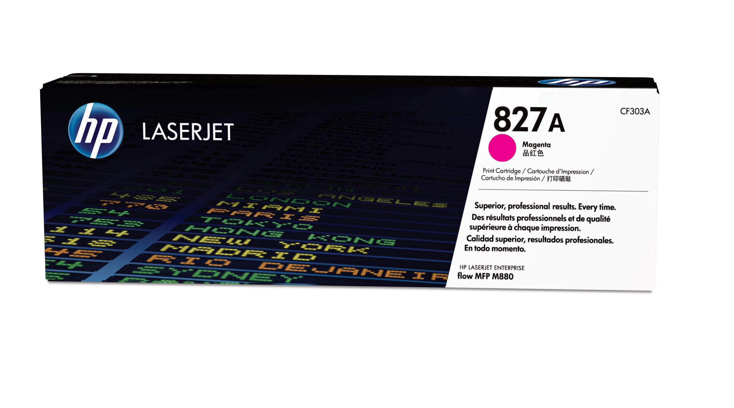 Hewlett Packard (HP) HP no.827A Magenta LaserJet Toneris Cartridge (32 000 puslapių)