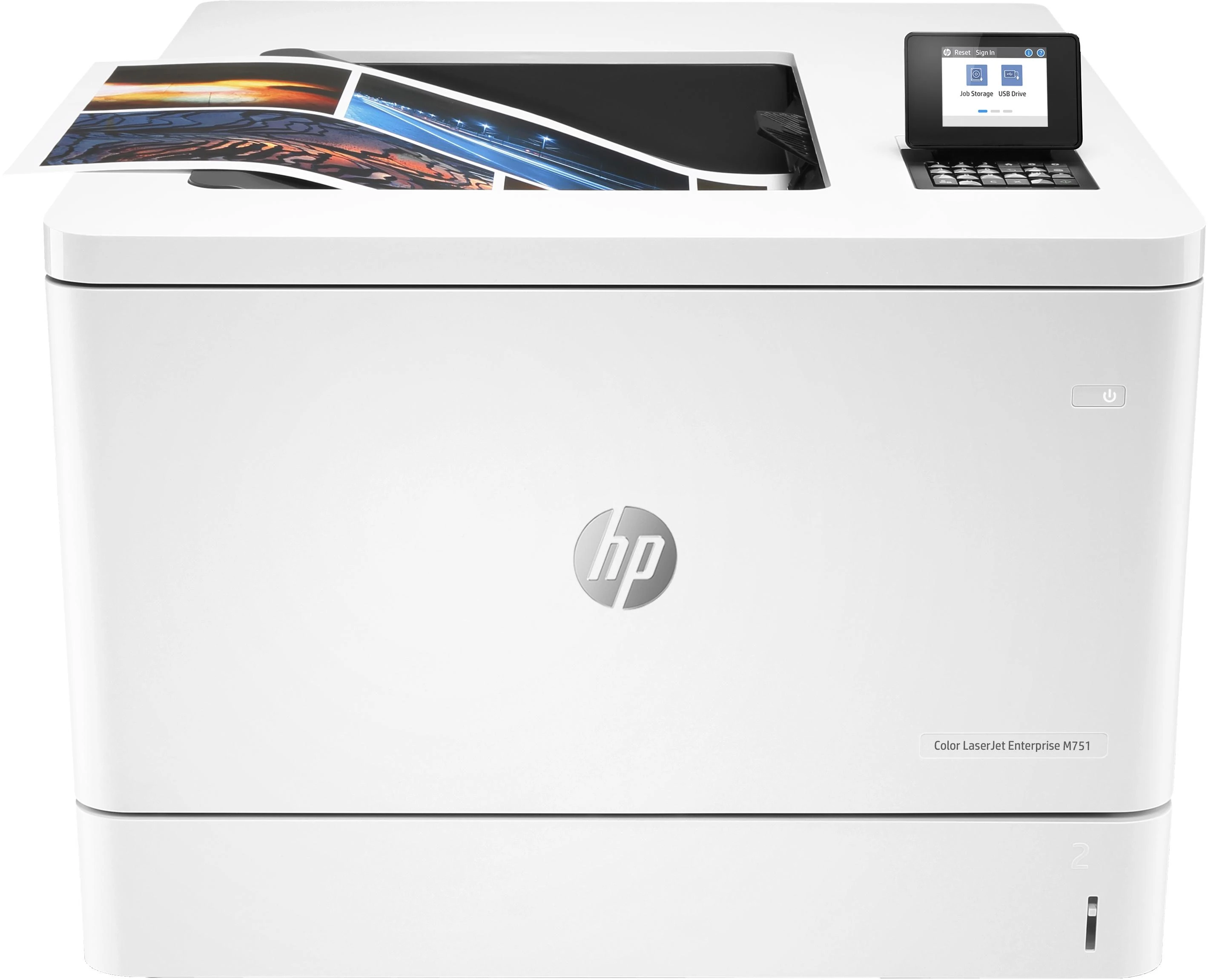 Hp Enterprise Hewlett Packard (HP) HP Color LaserJet Enterprise M751dn Spausdintuvas - A3 Color lazerinis, Print, Auto-Duplex, LAN, 41ppm, 40000 pages per month