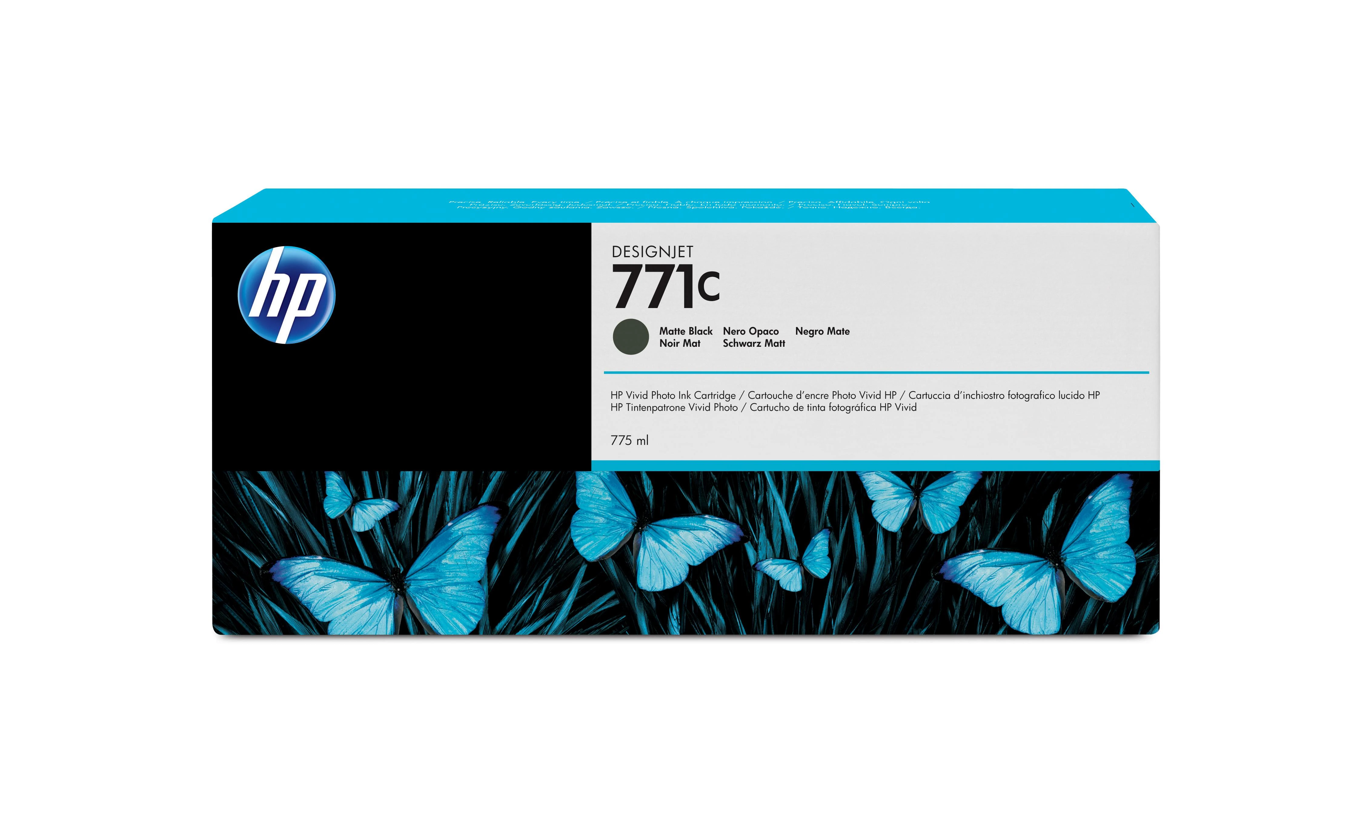 Hewlett Packard (HP) HP 771C Originalus Matinis Juodas