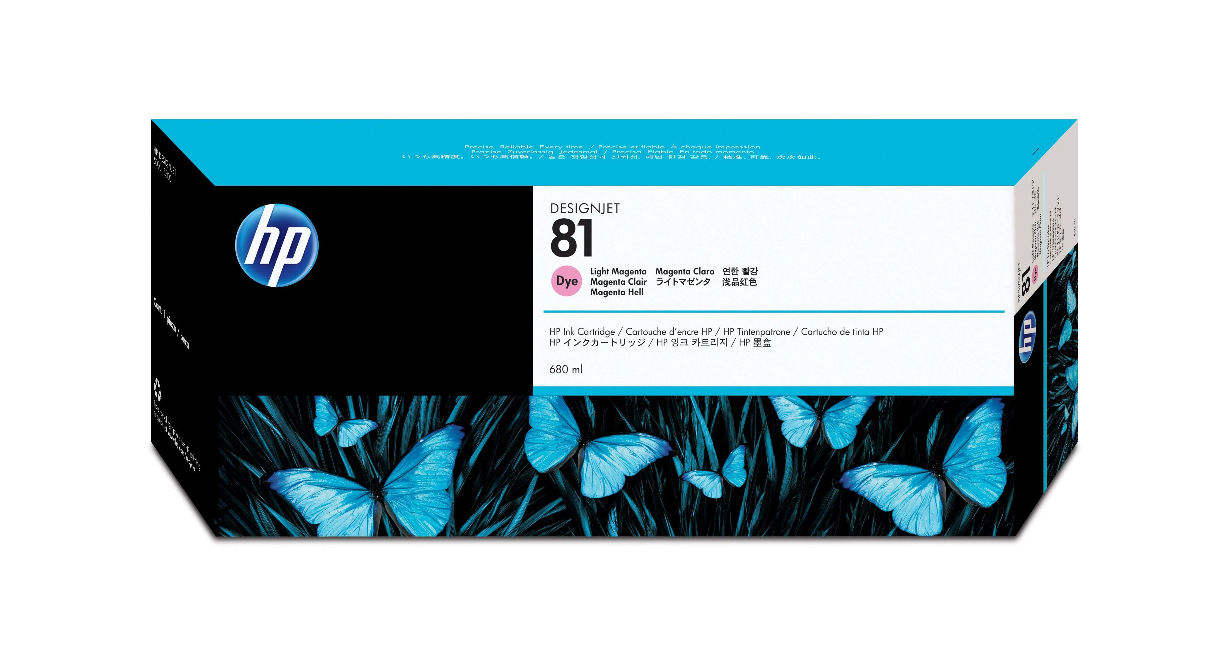 Hewlett Packard (HP) HP Ink C4935A No.81 Light Magenta