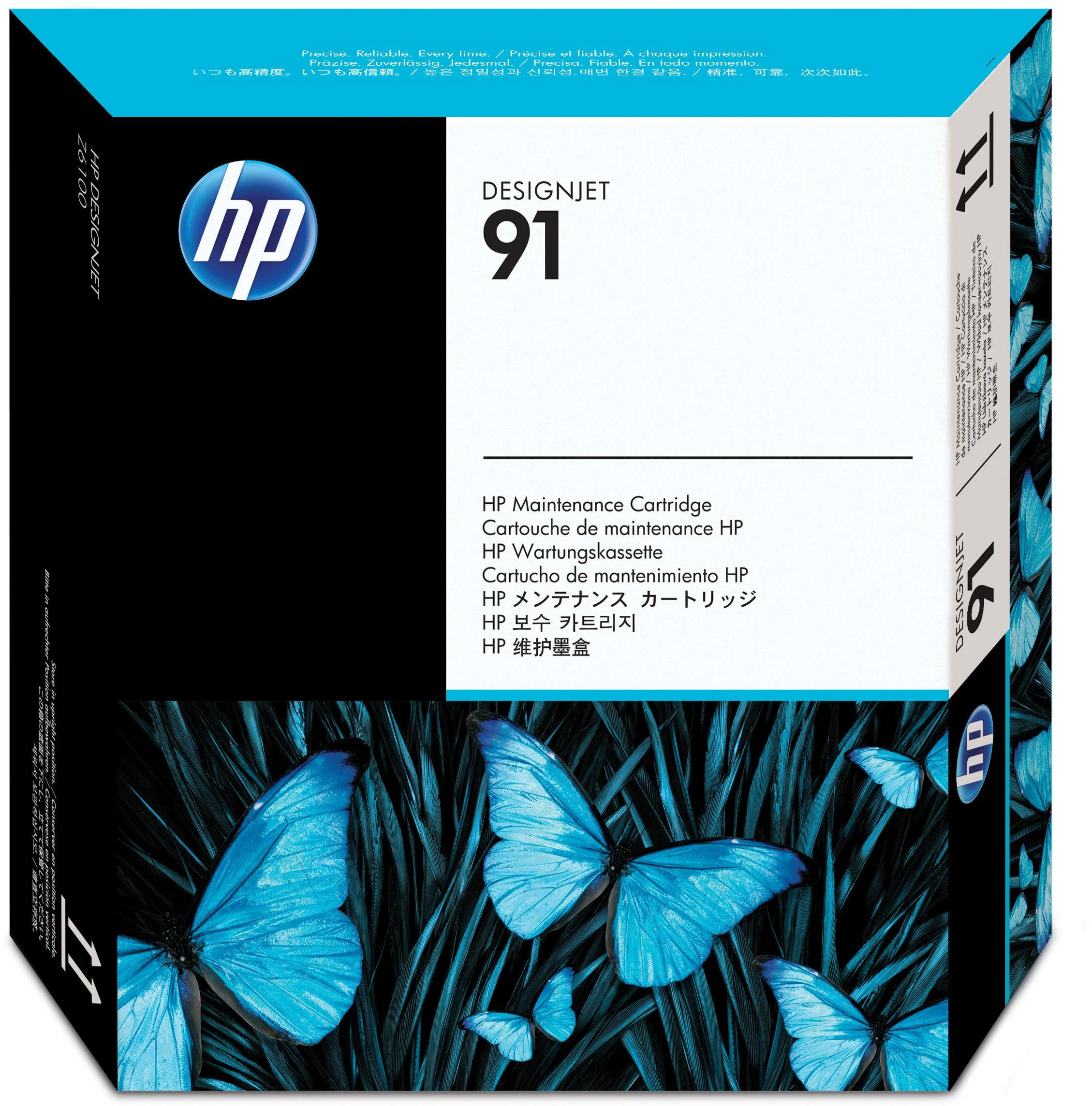Hewlett Packard (HP) HP 91 Juodas Printhead, for HP Designjet Z6100