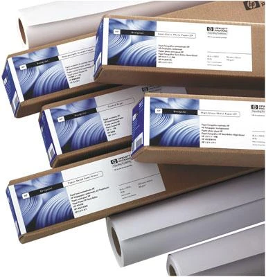 Hewlett Packard (HP) HP padengtas popierius 914mm x 45,7m A0/36" ritinys (98g/m2) šviesus baltas