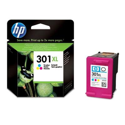 Hewlett Packard (HP) HP 301XL Tri-color (CH564EE) Rašalinė kasetė, CMY