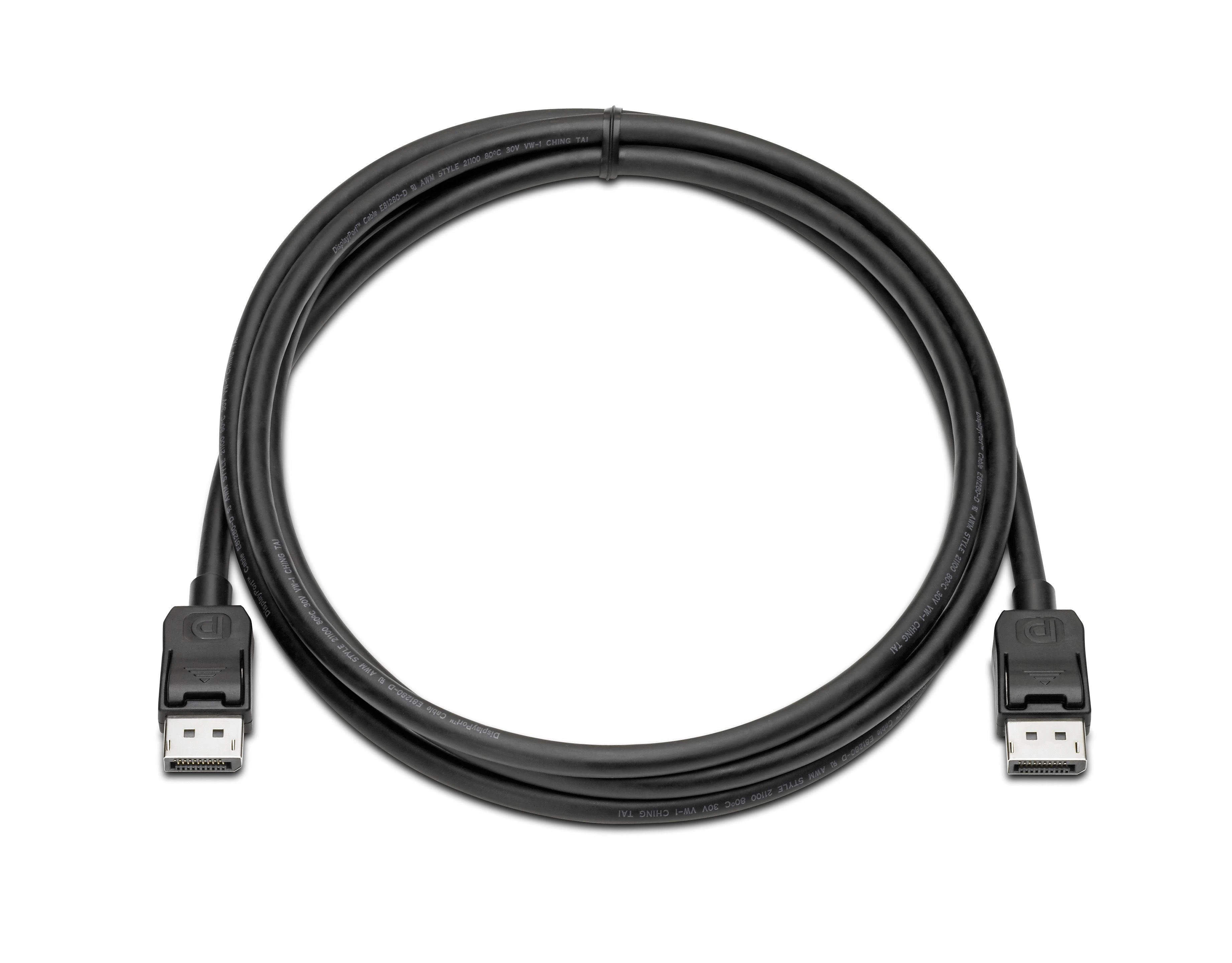 HP DisplayPort kabelis su jungtimis