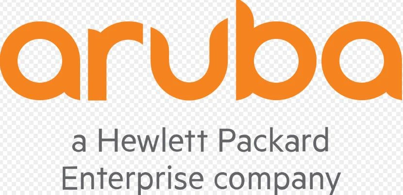 Aruba a Hewlett Packard Enterprise company logotipas