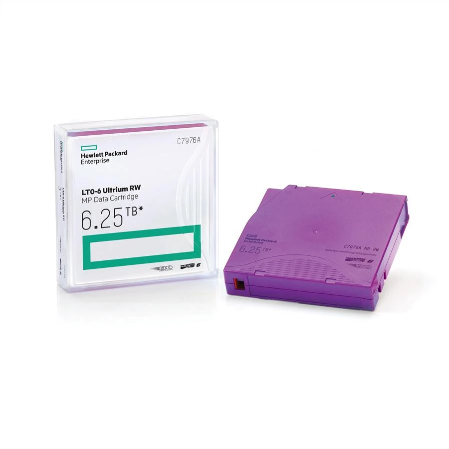 Hewlett Packard (HP) HPE LTO-6 Ultrium 6.25TB RW duomenų kasetė