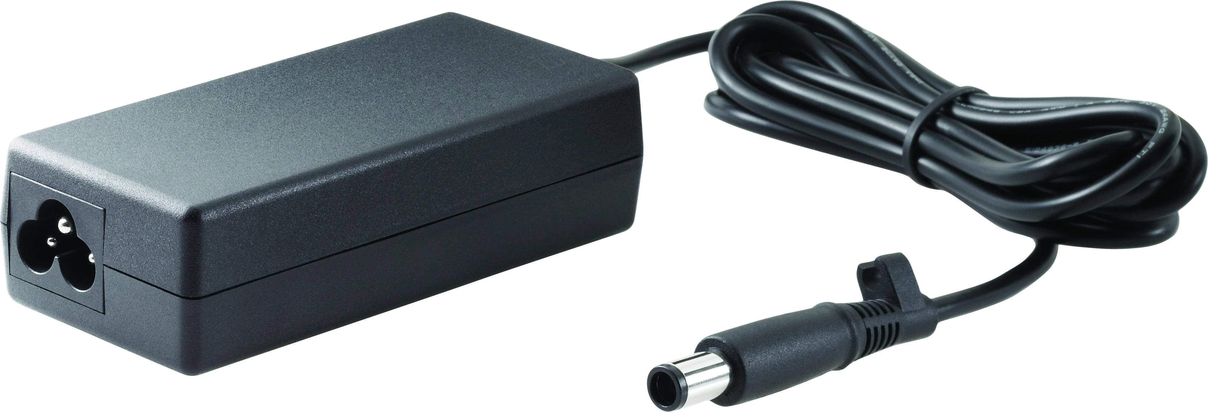 Hewlett Packard (HP) HP 65 W išmanusis kintamosios srovės maitinimo adapteris – nešiojamojo kompiuterio įkroviklis, 4,5 mm jungtis su 7,4 mm adapteriu / tinka HP 200 serijos, „ProBook 400/600“ serijos, „EliteBook 700/800“ serijos kompiuteriams