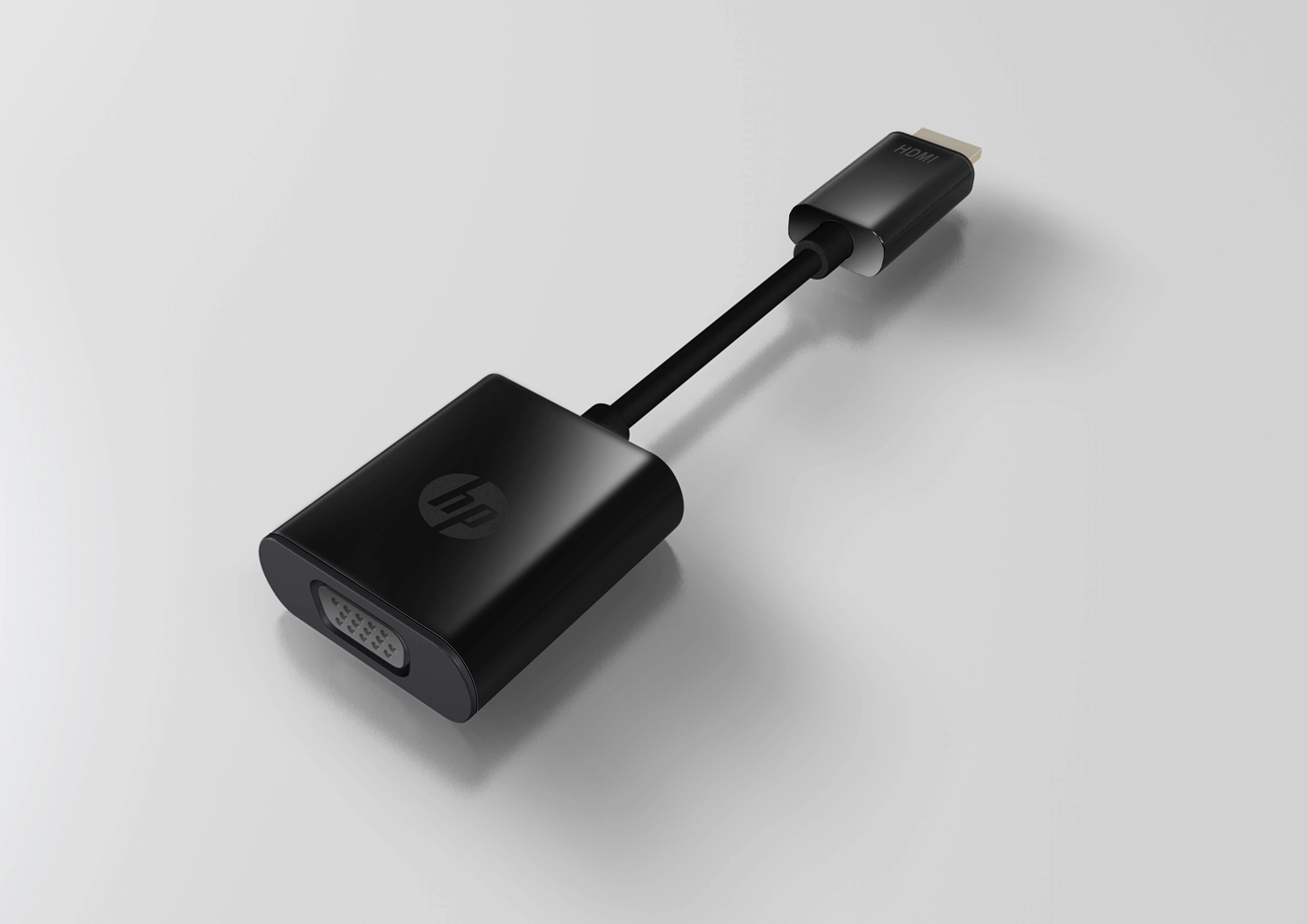 HP HDMI į VGA adapteris, juodas